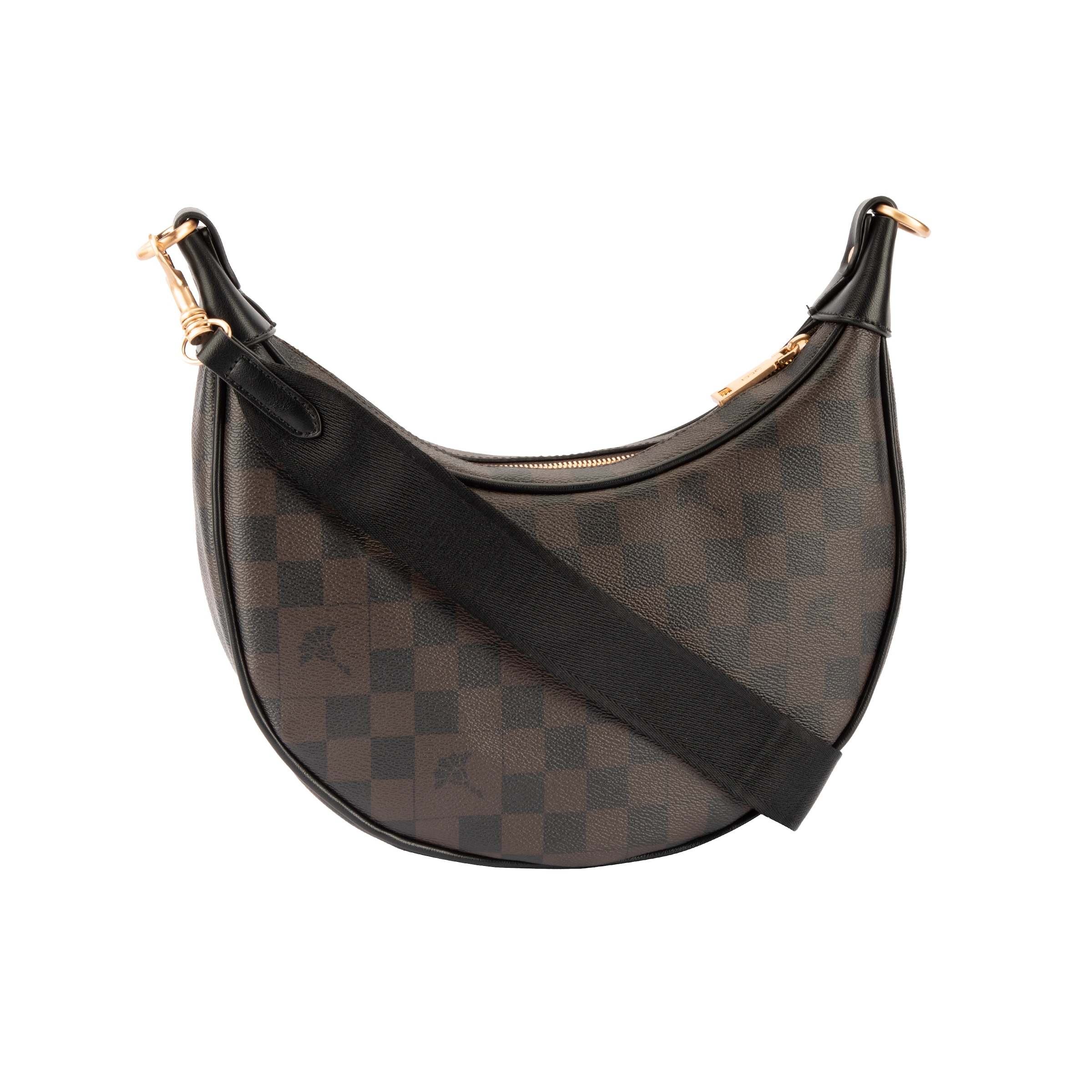 JOOP! Schultertasche »cortina piazza shoulderbag mvz« Damen Umhängetasche mit modischem Schachbrettmuster