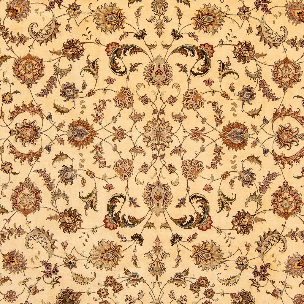 morgenland Orientteppich »Perser - Täbriz - Royal - 364 x 252 cm - beige«, rechteckig