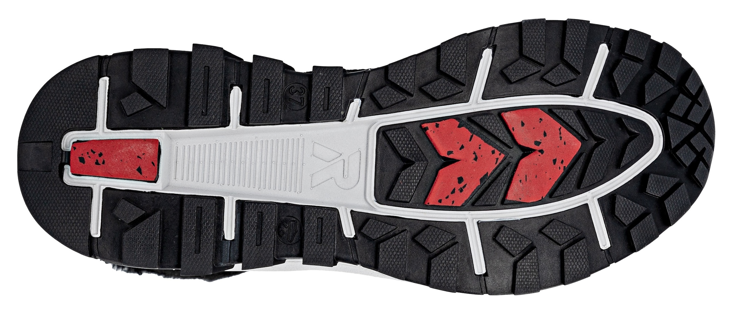 RIEKER Sport Winterboots, Schneeboots, Outdoorstiefelette, TEX Ausstattung, Fiber Grip Sohle