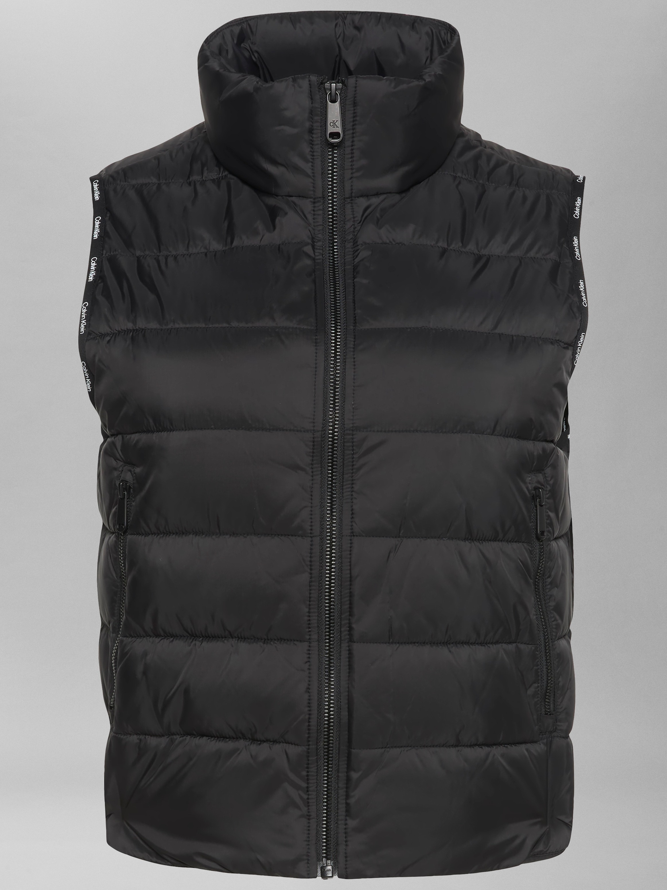 Calvin Klein Jeans Steppweste Stehkragen, kurze Form, leicht wattiert