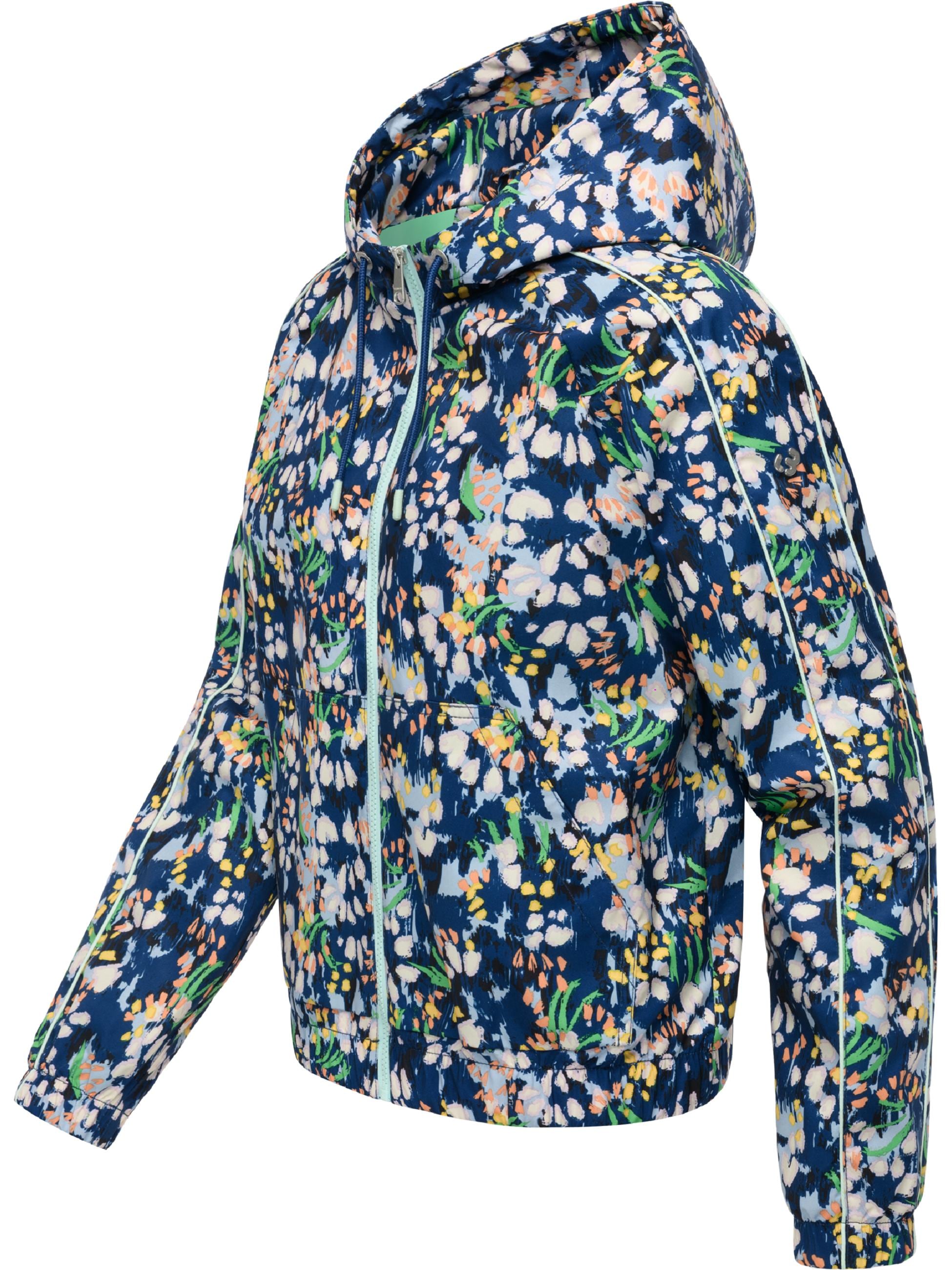 Ragwear Funktionsjacke »Funktionsjacke Andrin Print« mit Kapuze Gemusterte funktionale Übergangsjacke