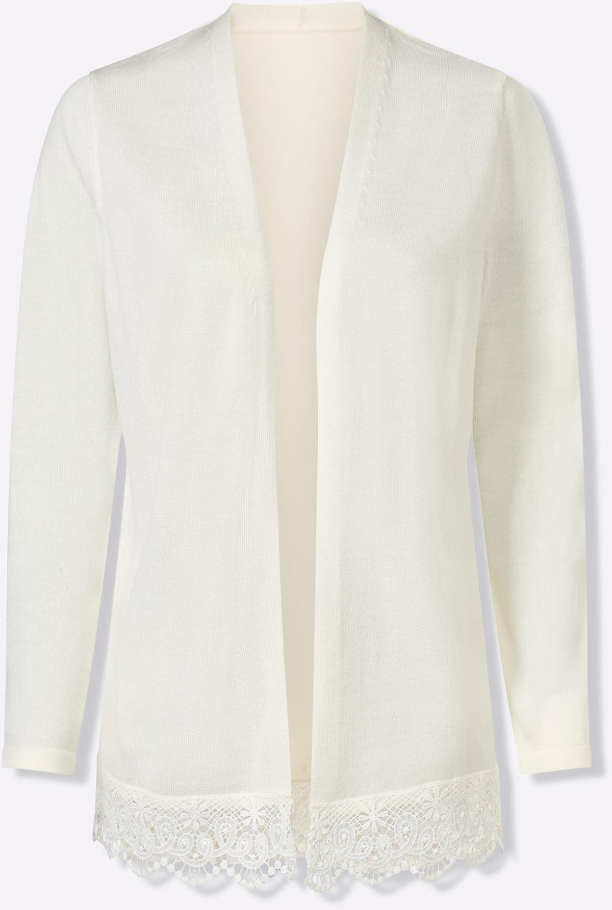 Classic Basics Longstrickjacke