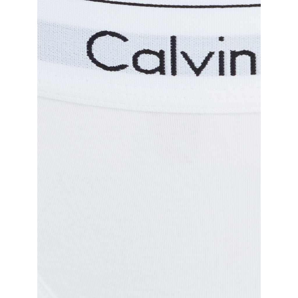 Calvin Klein Underwear Bikinislip »MODERN COTTON«, mit breitem Bündchen