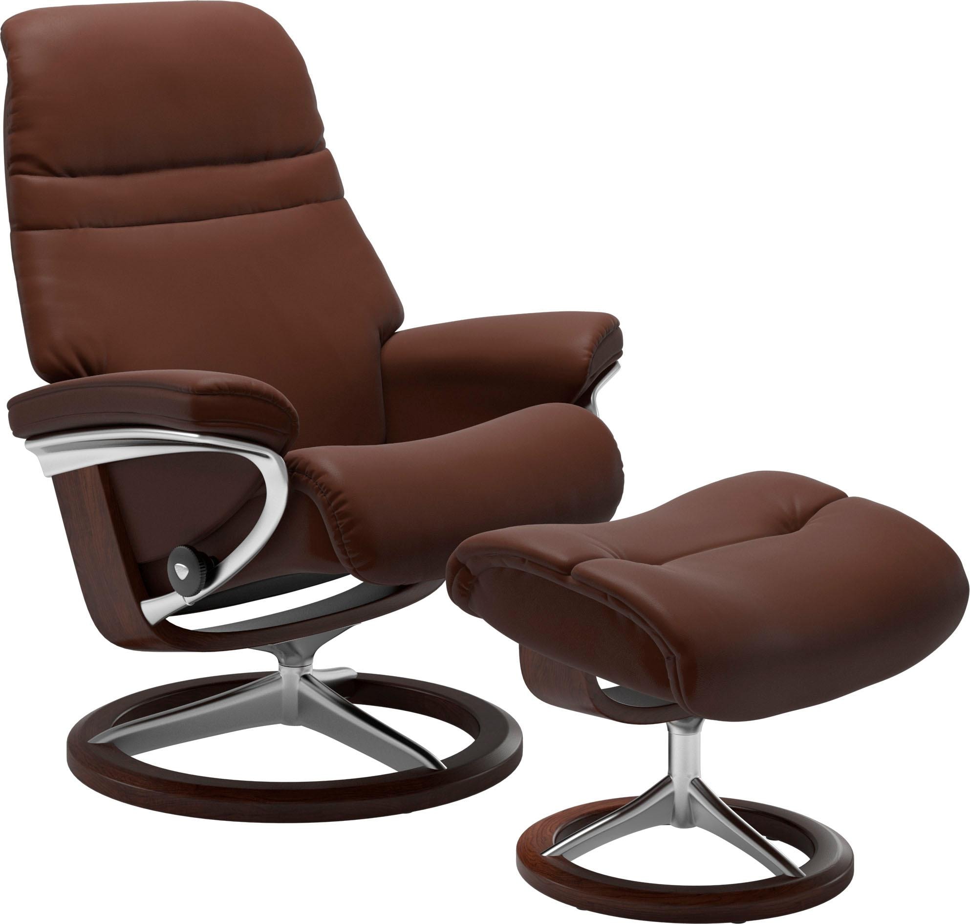 Stressless® Fußhocker »Sunrise«, mit Signature Base, Gestell Braun