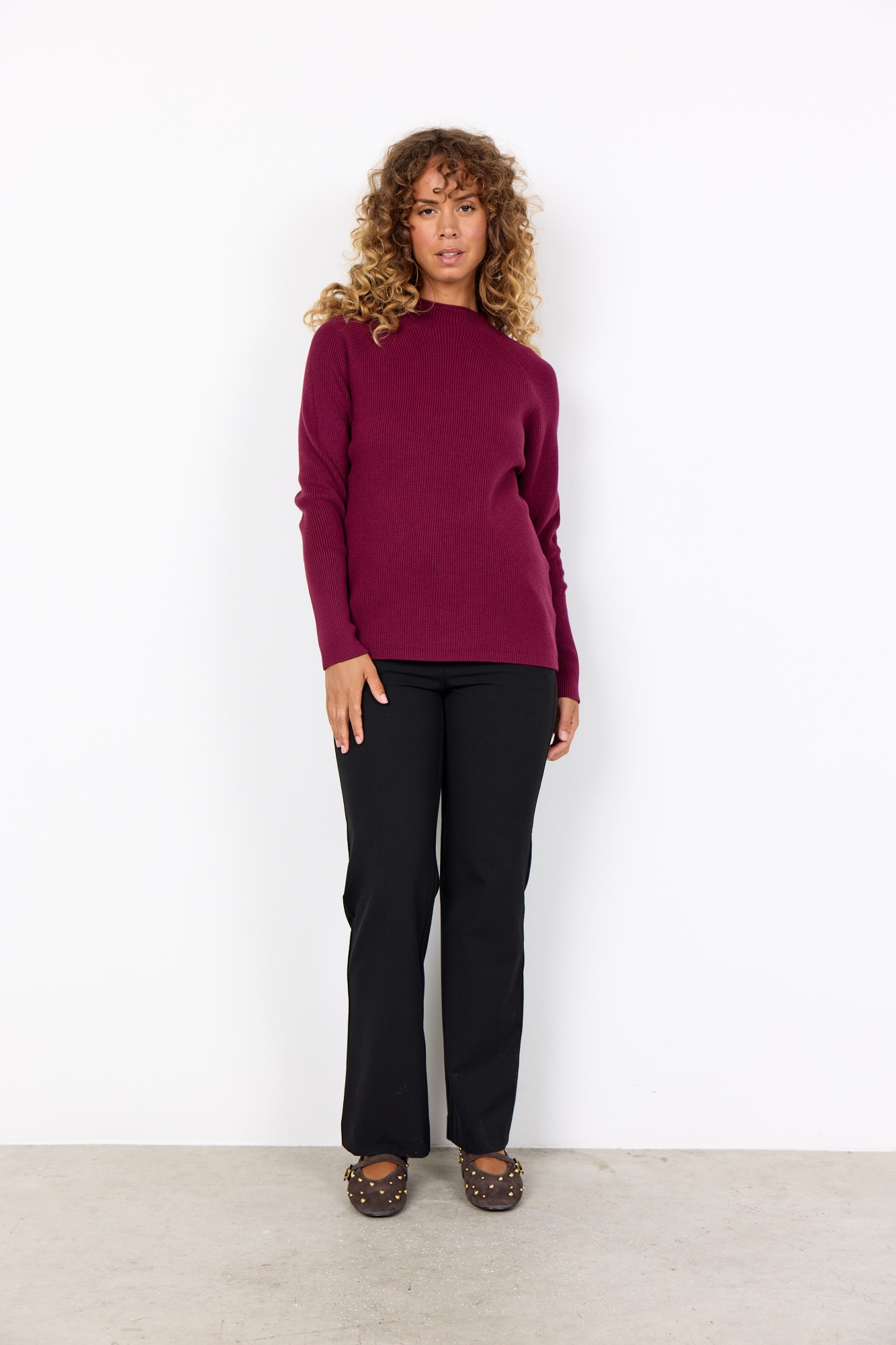 soyaconcept Stehkragenpullover »SC-KANITA 4«