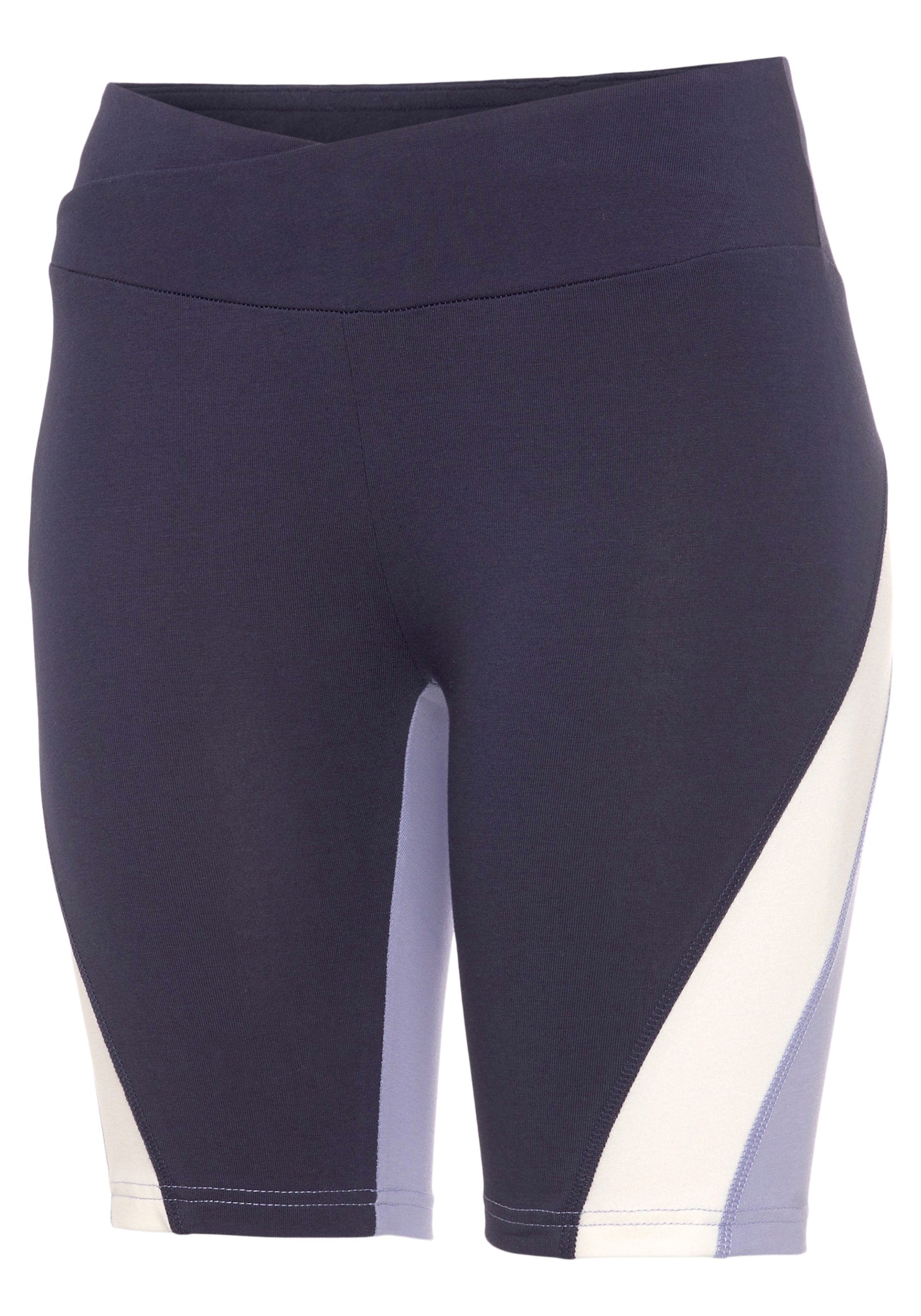 LASCANA ACTIVE Radlerhose, Sporthose mit breitem V-Bündchen