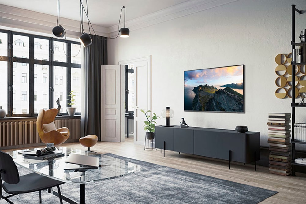 Samsung QLED-Fernseher »GQ55Q70DAT«, 4K Ultra HD, Smart-TV, Neural Quantum 4K AI Gen2 Prozessor, bis zu 120Hz