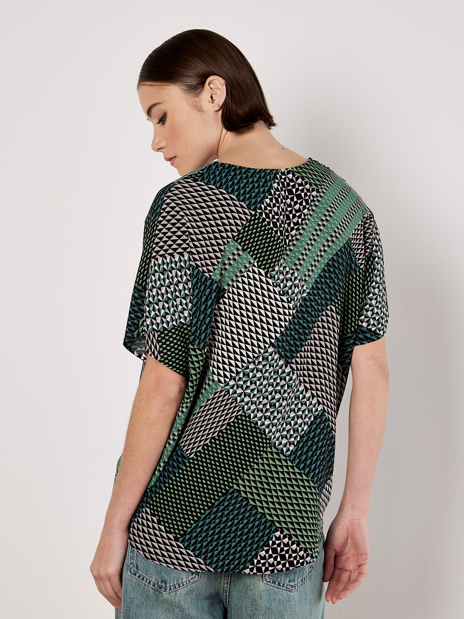 Apricot 2-in-1-Top »Top« mit geometrischem Druck
