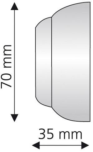 Liedeco Wandträger »Thüringen«, (1 St.), für Gardinenstangen Ø 28 mm