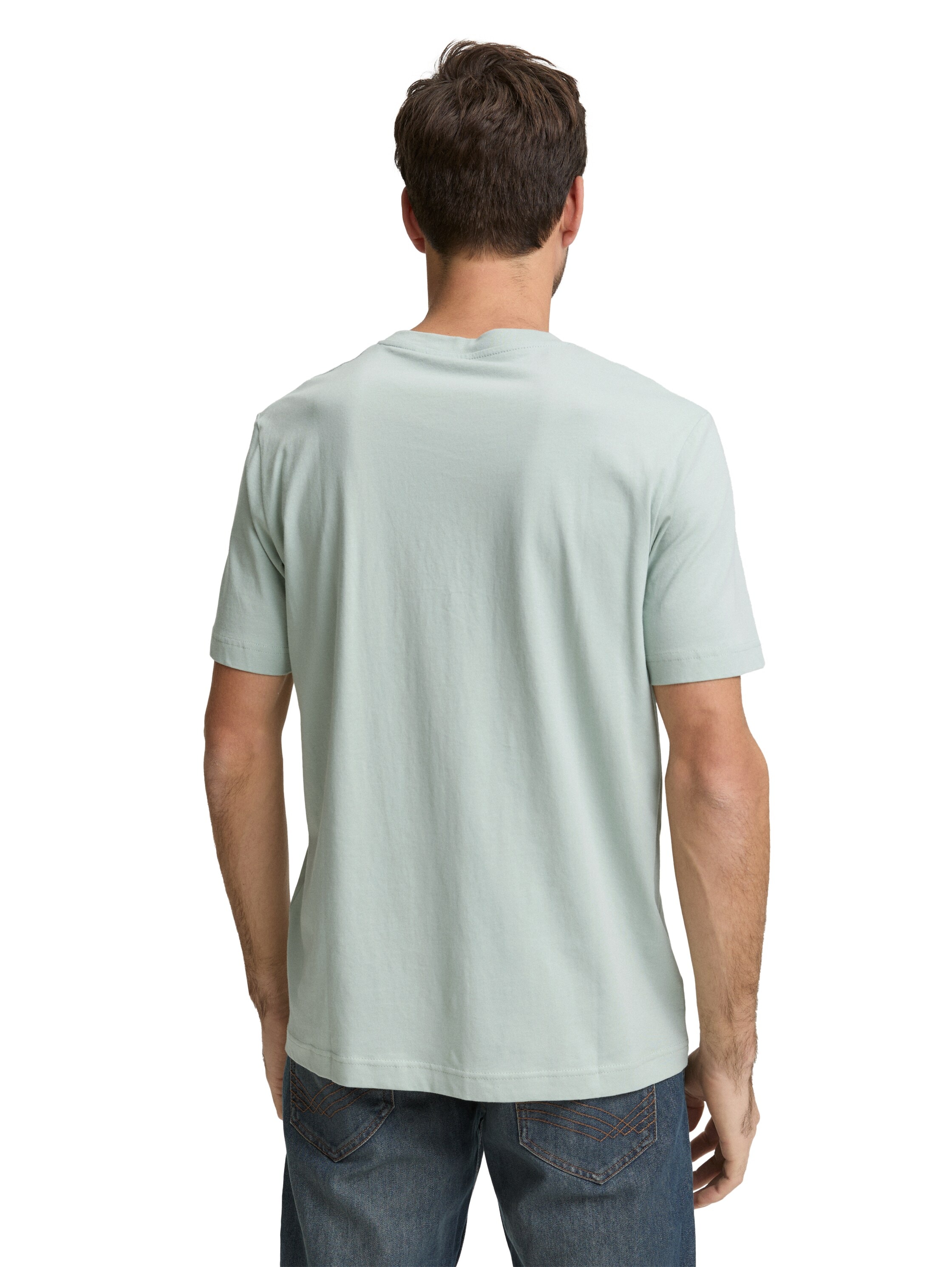 TOM TAILOR T-Shirt mit großem Logofrontprint