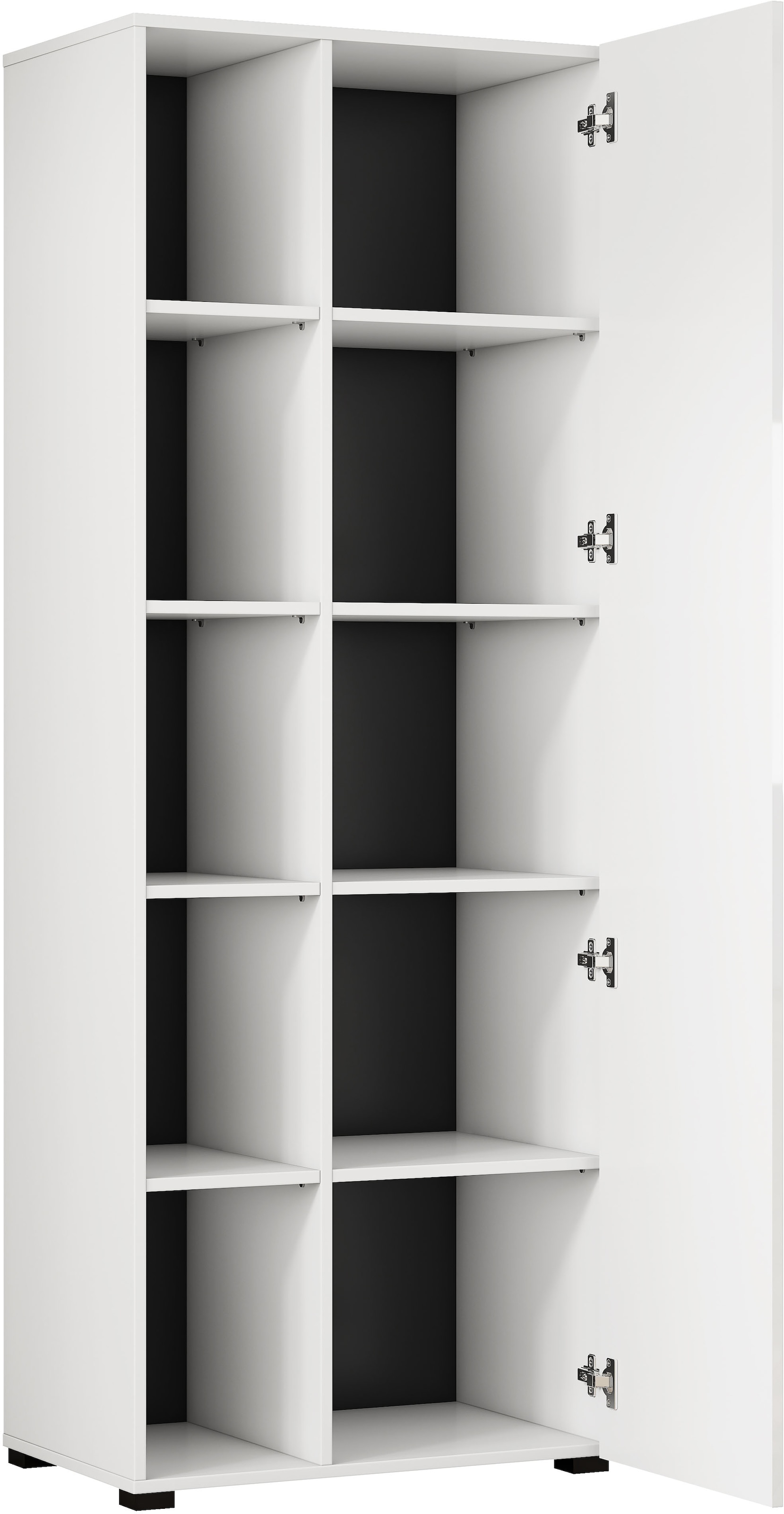 OTTO home Aktenschrank »Moid, moderner Mehrzweckschrank,« Maße: 64,5x41,5x175 cm, 5 Fächer mit viel Stauraum