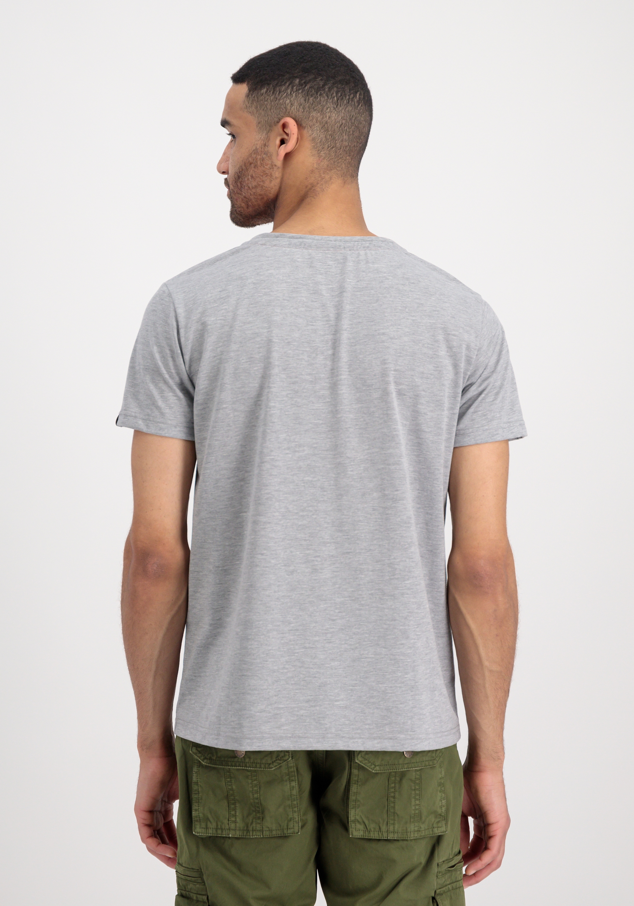 Alpha Industries T-Shirt »Alpha Industries Men - T-Shirts Basic V-Neck T-Shirt SL«