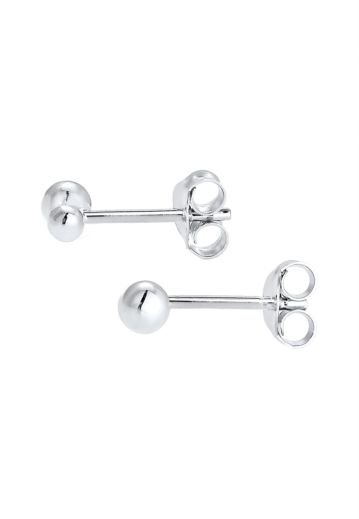 Elli Paar Ohrstecker »Ohrringe Stecker Geo Kugel Basic Must-Have 925 Silber«
