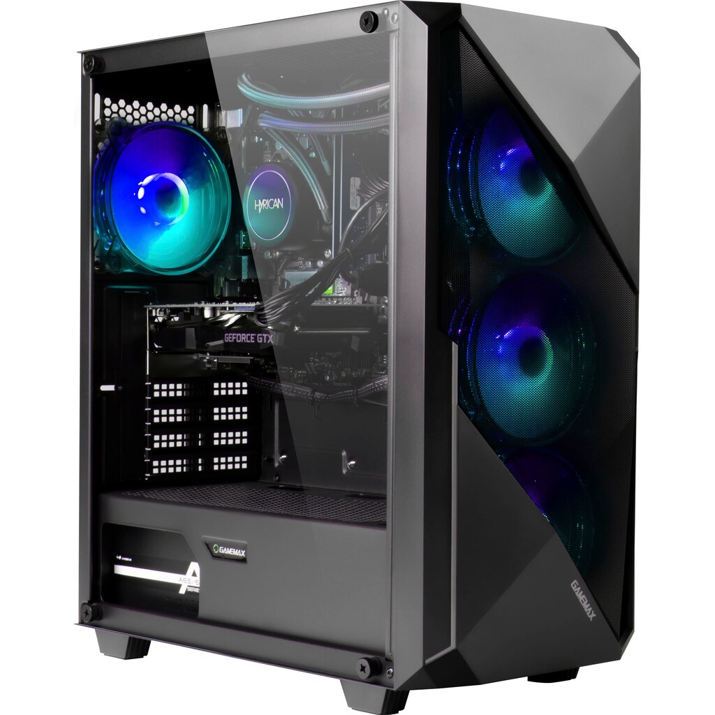 Hyrican Gaming-PC-Komplettsystem »Striker SET02274«, Windows 11, i5-12400F, inklusive 27" Monitor Philips 271V8LA