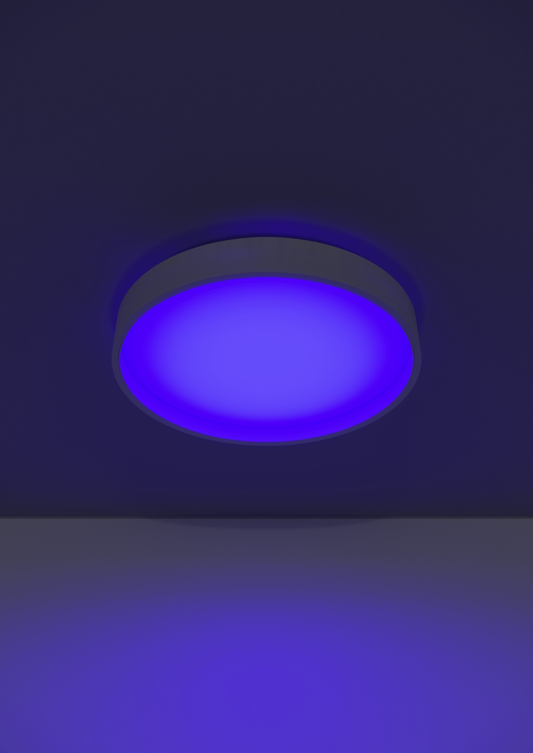 EGLO LED Deckenleuchte »MASSIGNANO-Z Deckenlampe, Disco-Modus, ZigBee 3.0, Wohnzimmerlampe« LED-Modul 1 Stk. RGB | warmweiß - kaltweiß Fernbedienung inkl., App / Sprachsteuerung Alexa, H: 6,5cm x D: 40 cm