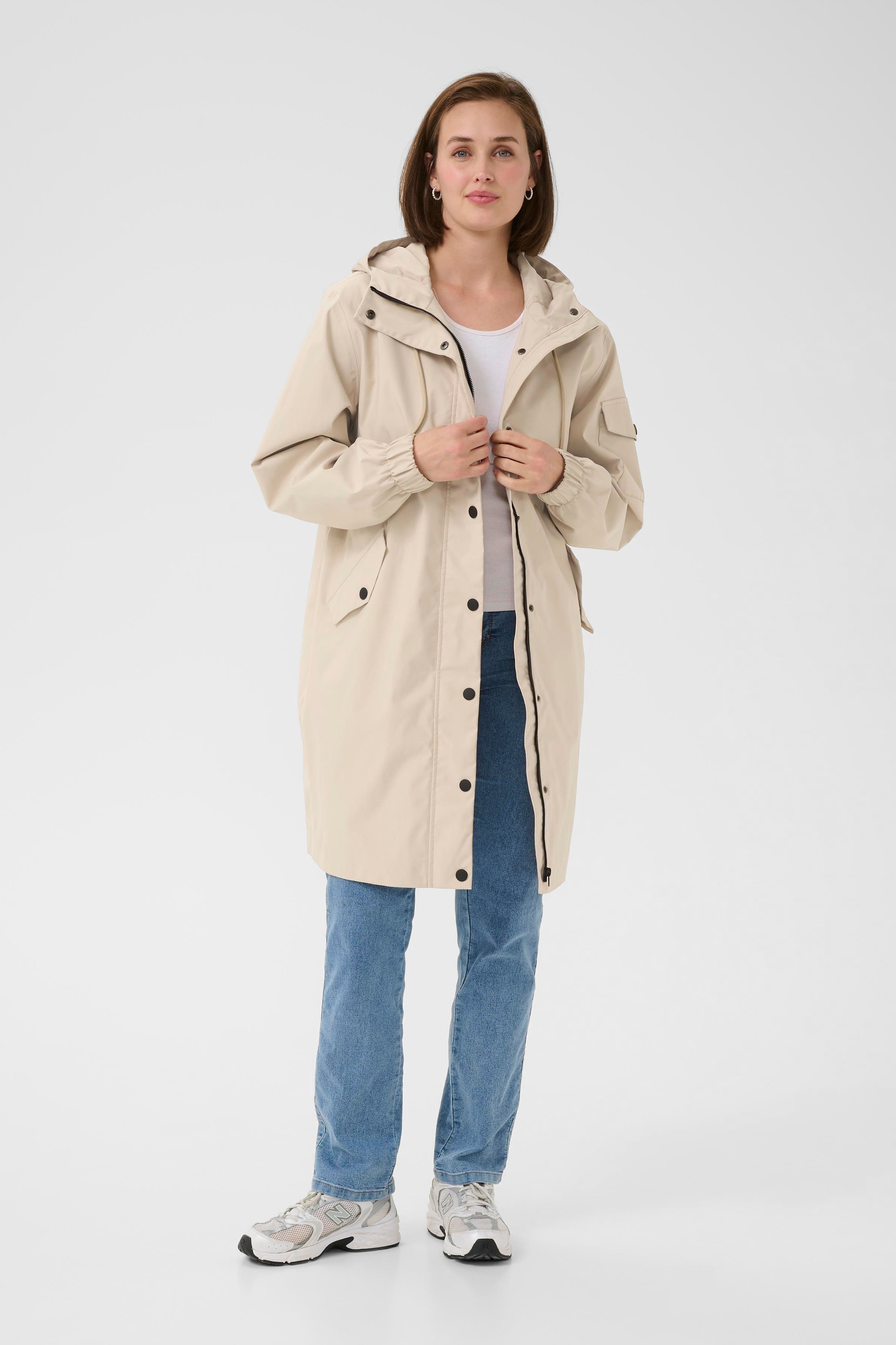 KAFFE Wintermantel »Jacke KAennie«