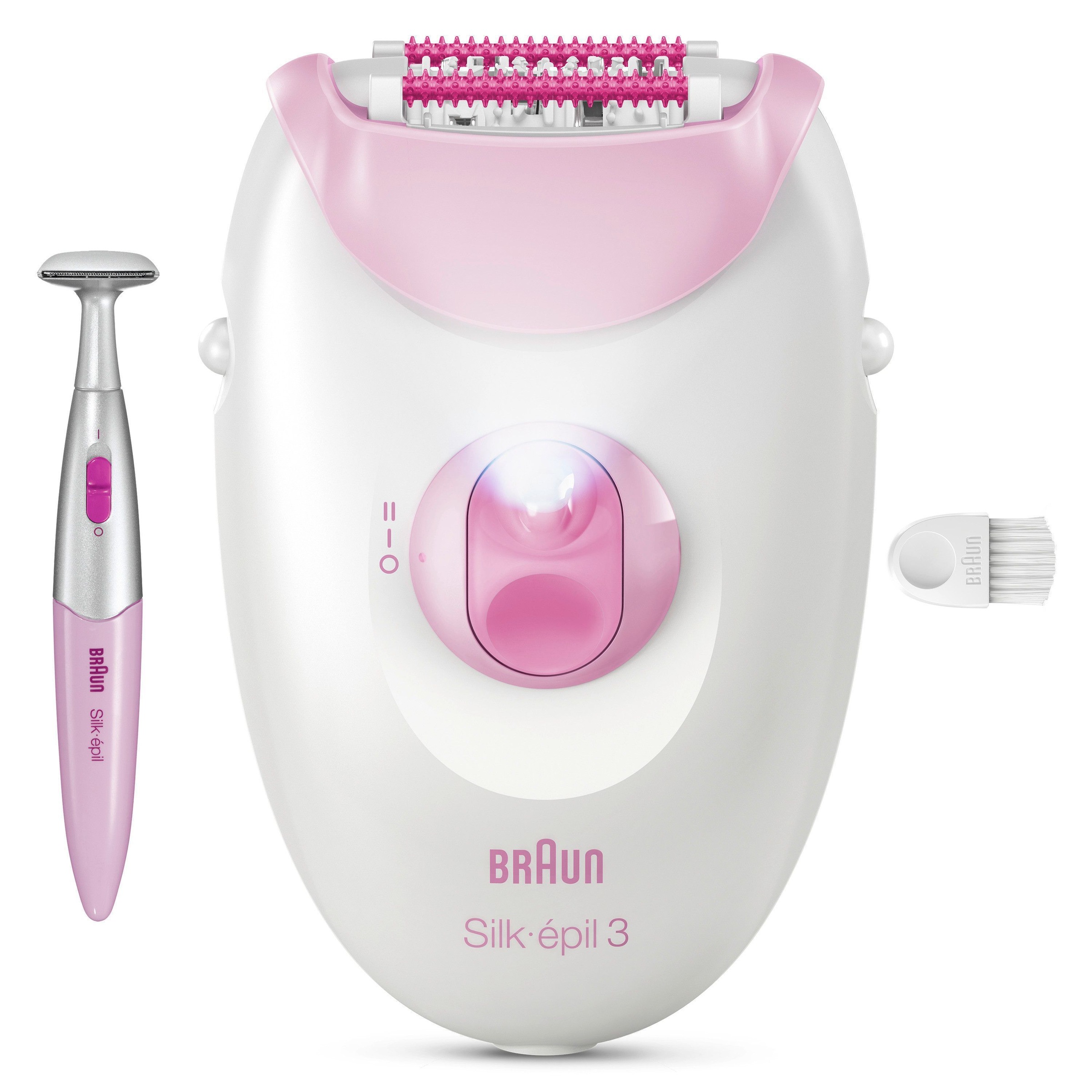 Braun Epilierer »Silk-épil 3 SE3-202« Langanhaltend glatte Haut, Inklusive Bikini-Trimmer, SmartLight