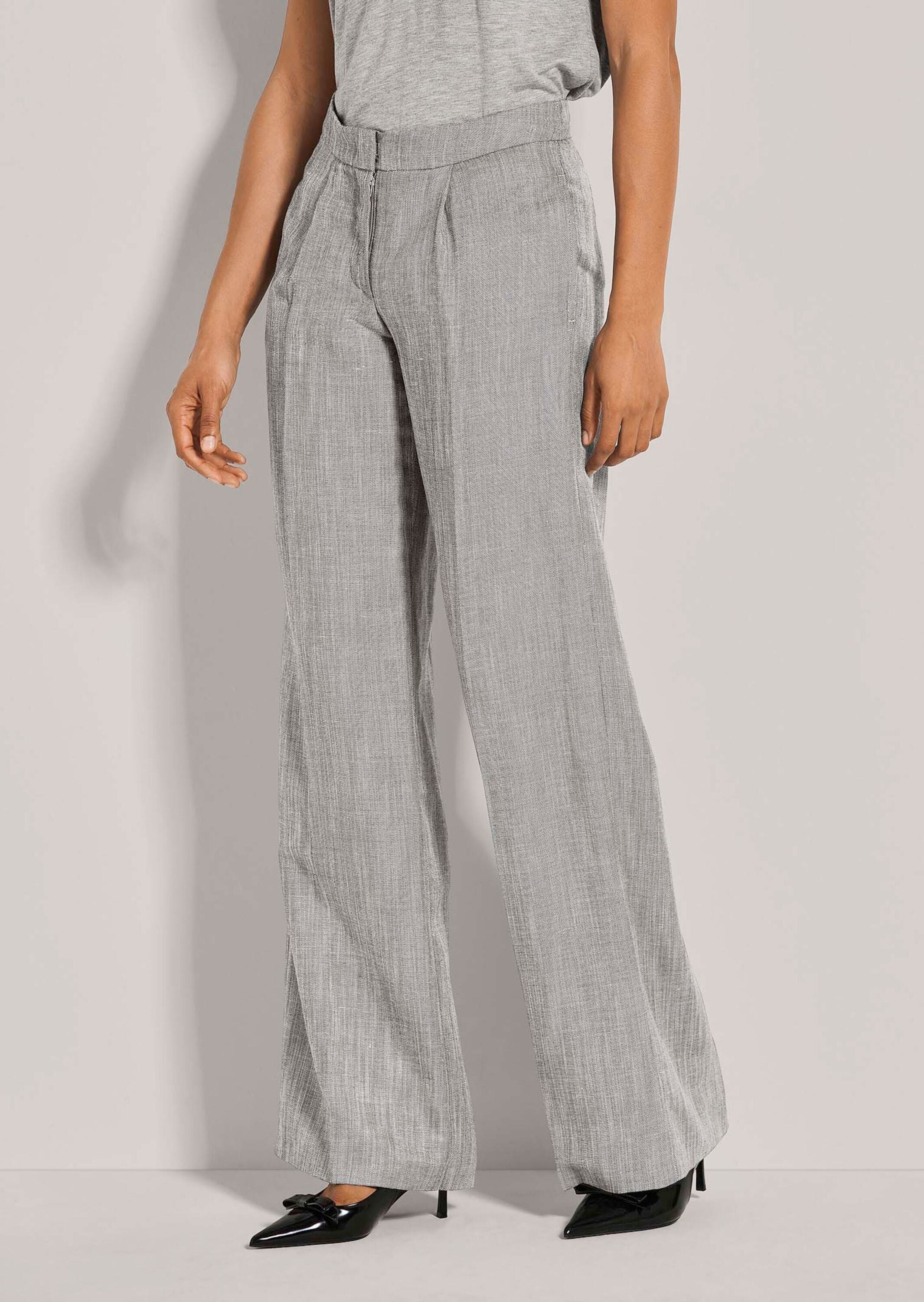 MADELEINE Bügelfaltenhose »Hose Weite Hose mit Bügelfalten«