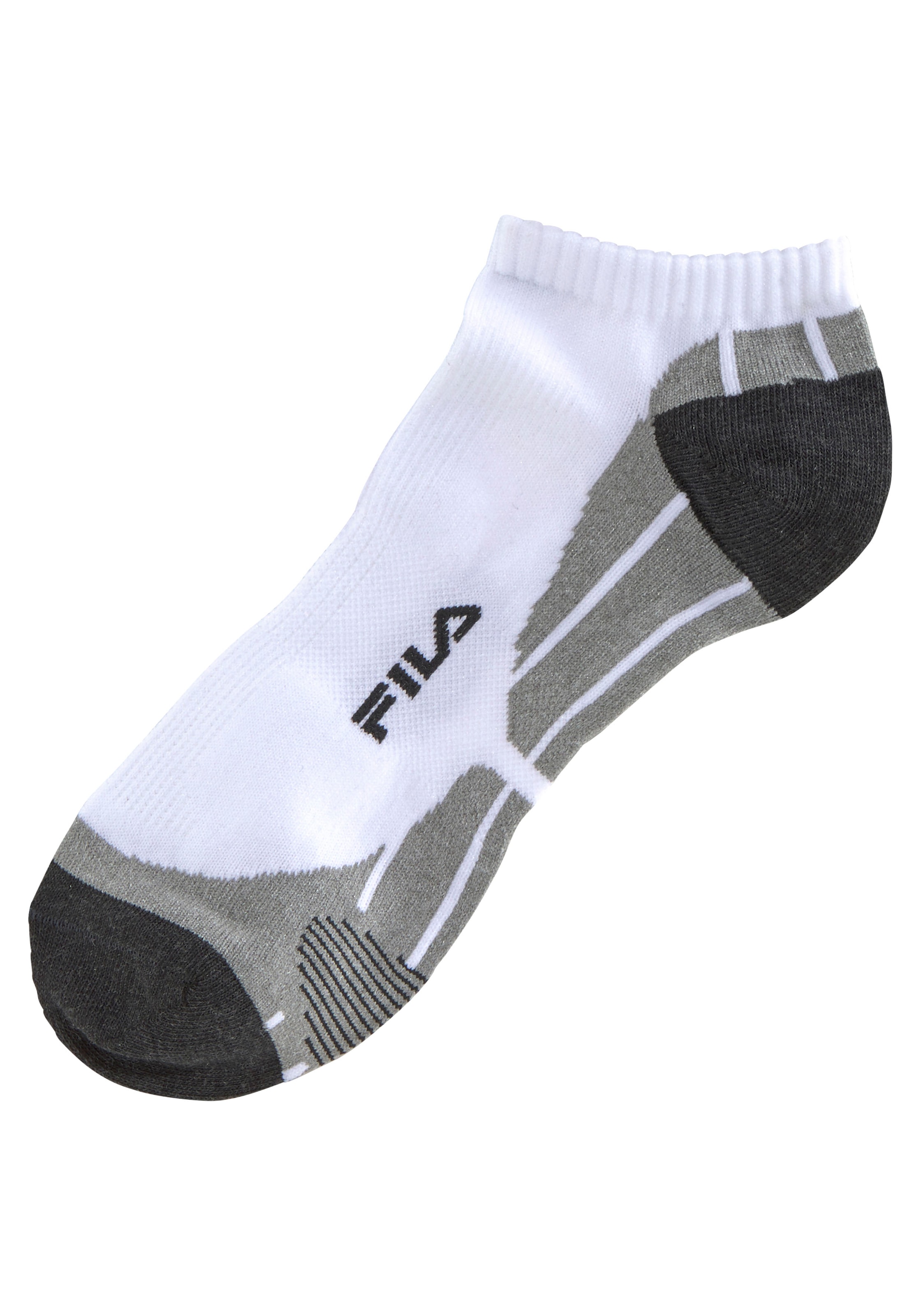 Fila Sneakersocken, (3 Paar), mit eingestricktem Schriftzug