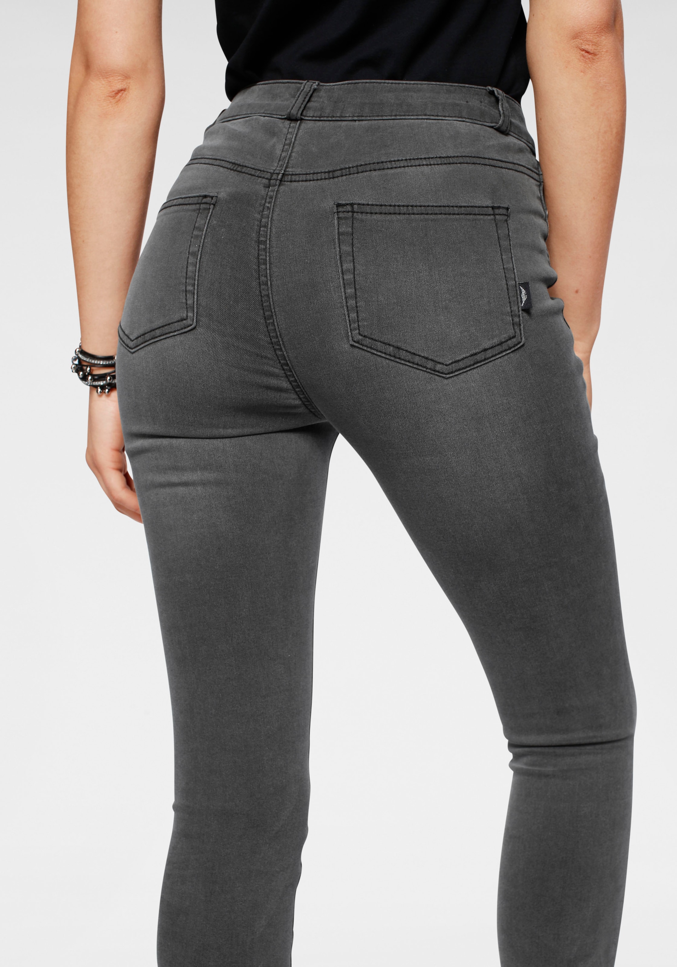 Arizona Skinny-fit-Jeans Shop Stretch«, High »Ultra im OTTO Online Waist kaufen