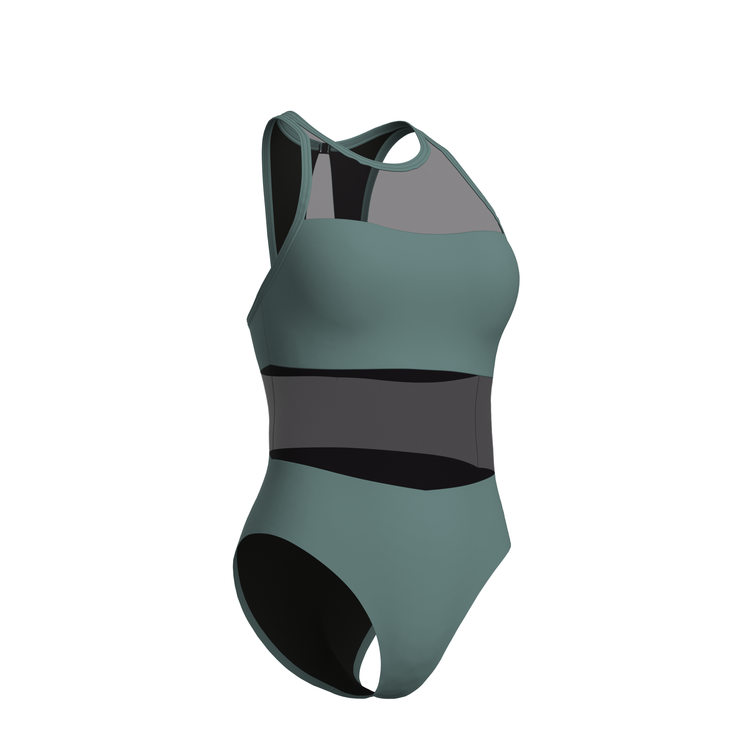 Arena Badeanzug »arena Feel Damen Mesh Panels Vent Back Badeanzug«, (1 St.)