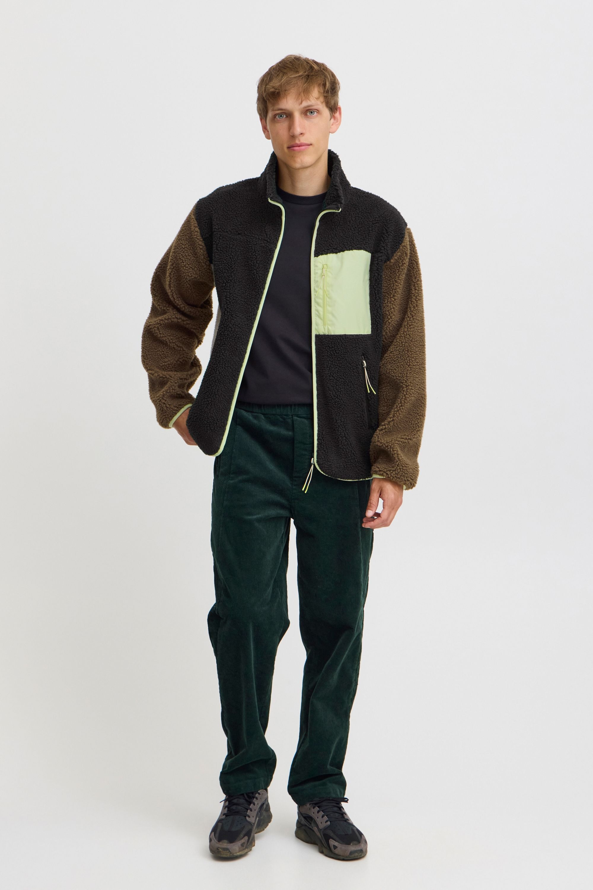 TheJoggConcept Fellimitatjacke »Fellimitatjacke JCMMBERRI JACKET 4«