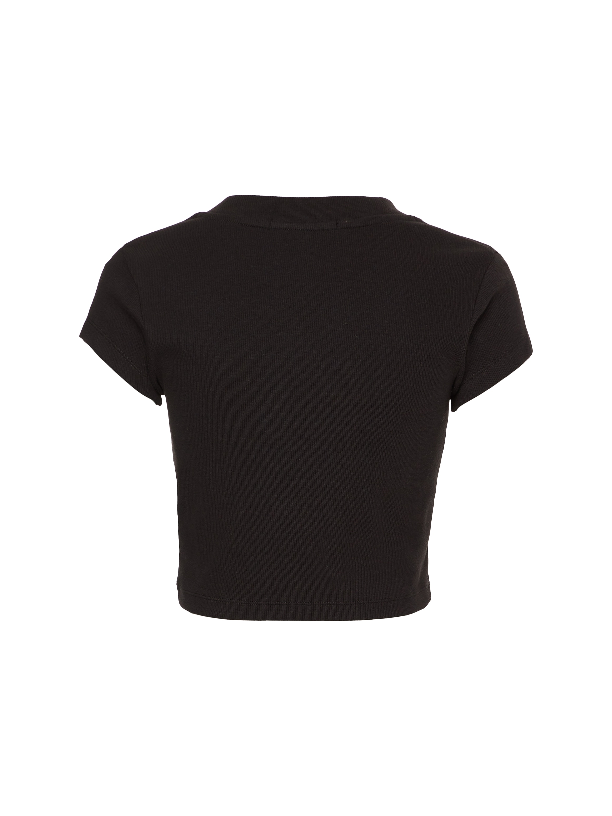 Calvin Klein Jeans T-Shirt »CK RIB BABY TEE«, in kurzer Form