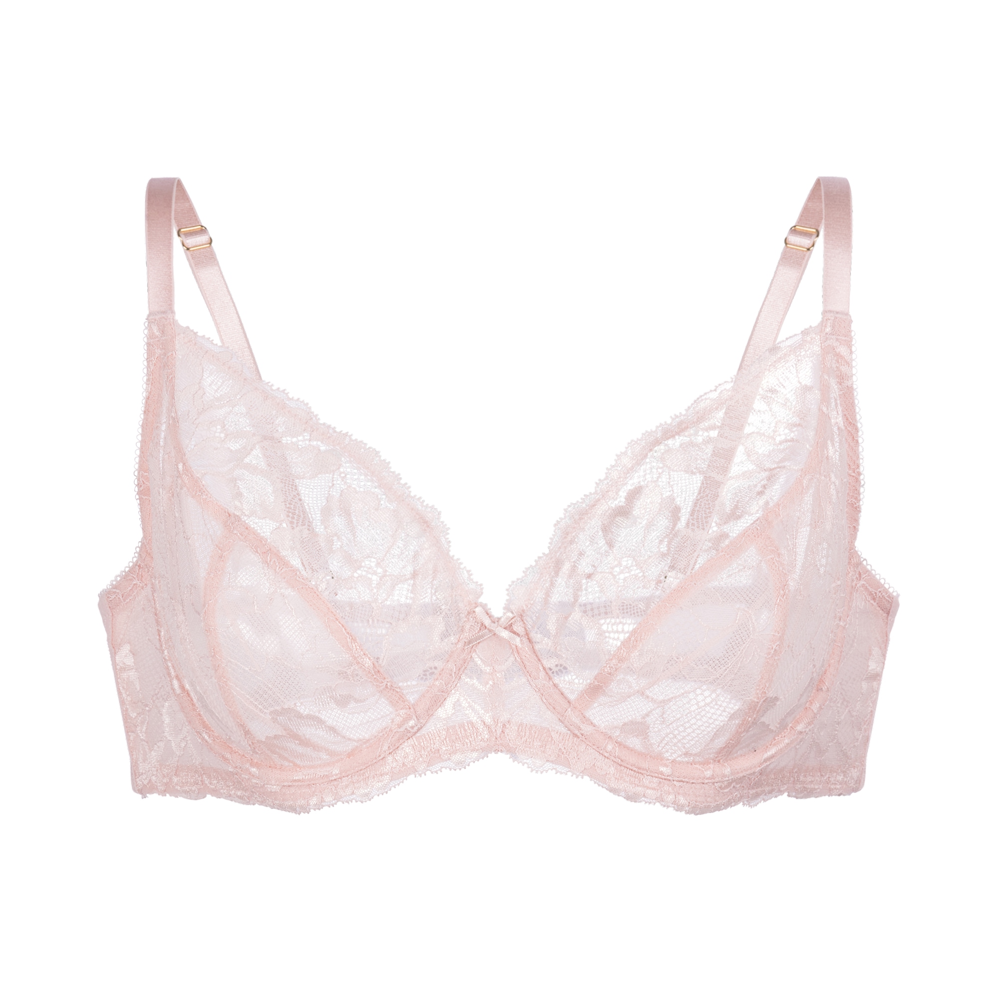 Dorina Bügel-BH »Perfect Lace« transparent, mit Spitze, mit Bügel, Cups leicht gepolstert