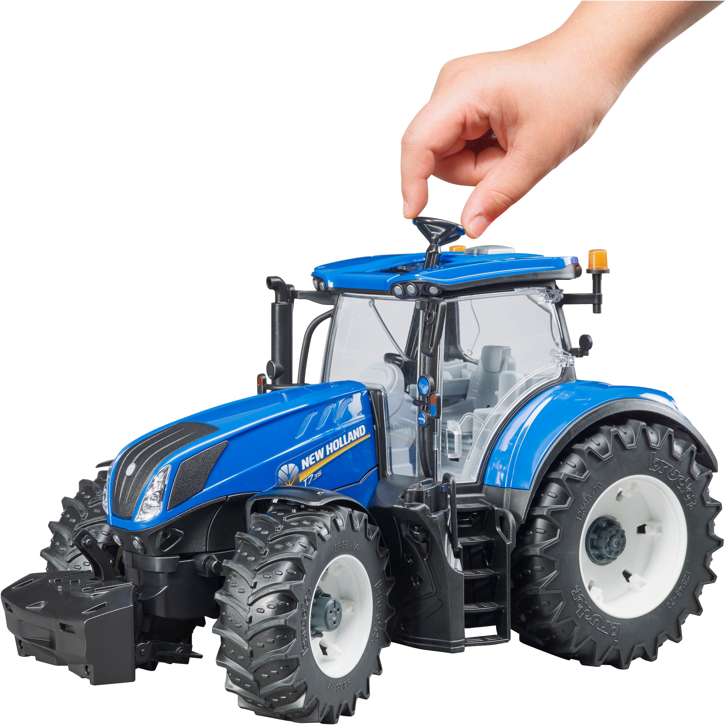 Bruder® Spielzeug-Traktor »New Holland T7.315 34 cm (03120)« Made in Europe