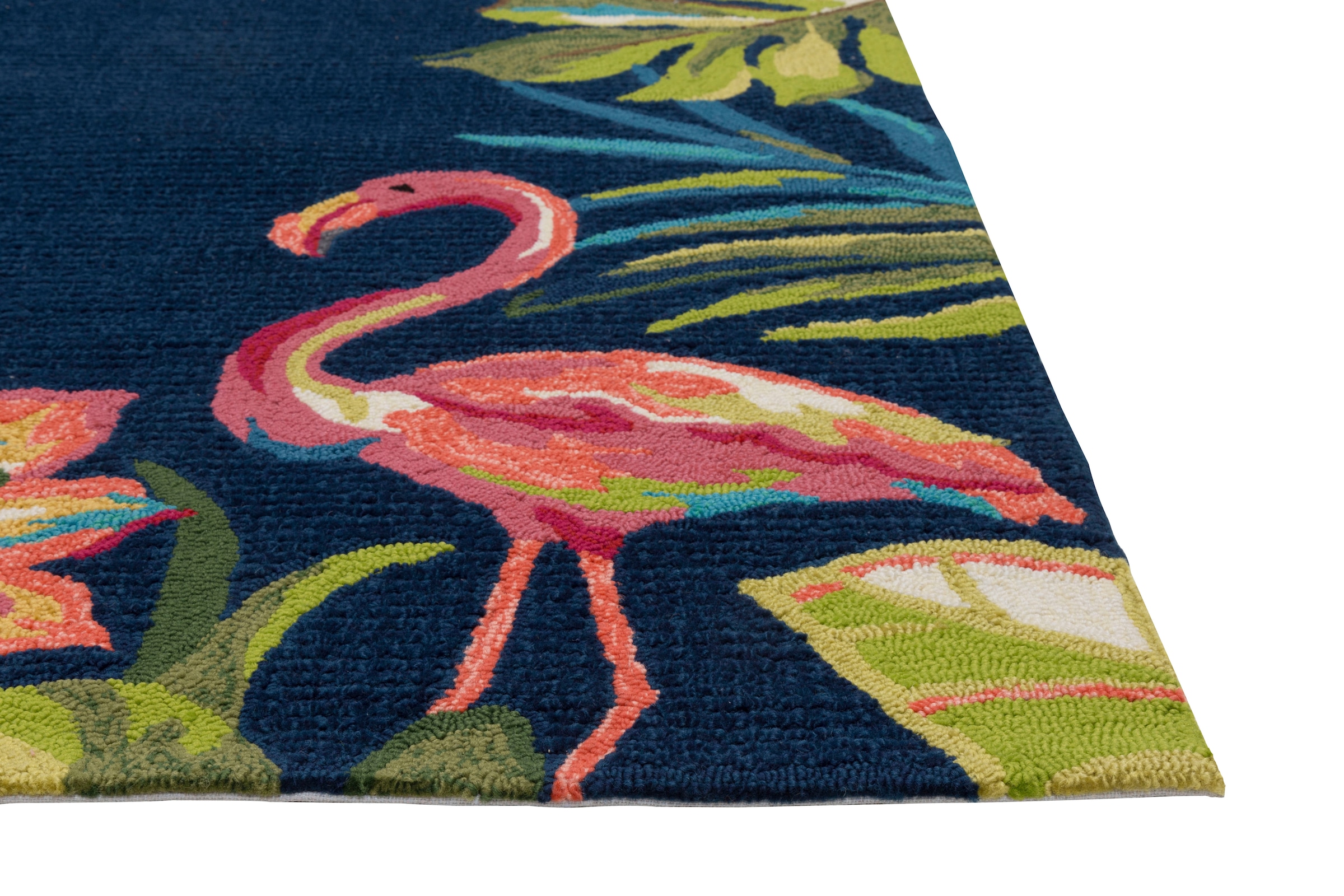 Outdoor »Rosetta bei durch Flamingos«, Gino rechteckig, kaufen Microfaser, besonders Wohnzimmer und 020 Teppich geeignet, weich In- OTTO Falcone
