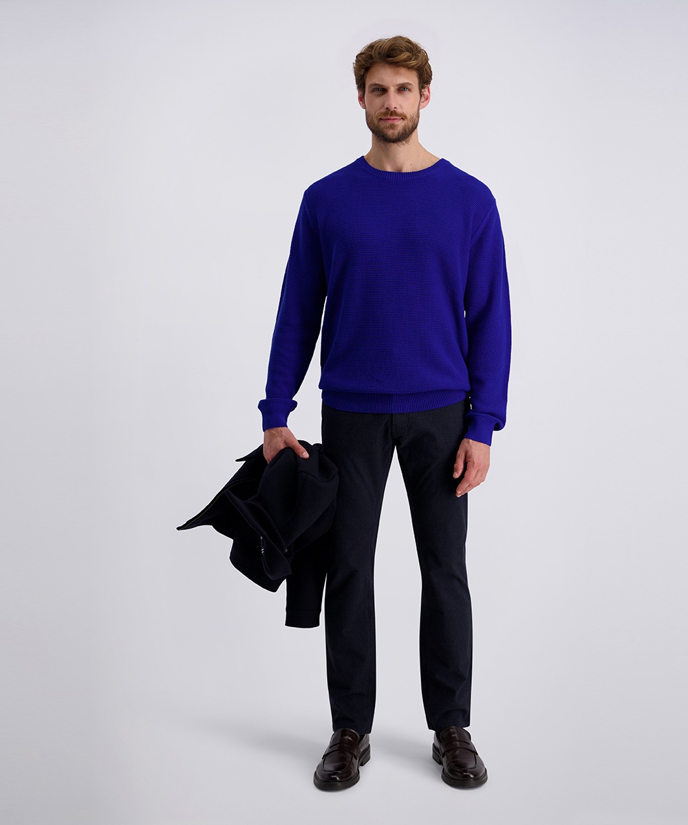 Pierre Cardin 5-Pocket-Hose »PC-Lyon«, fein gemusterst
