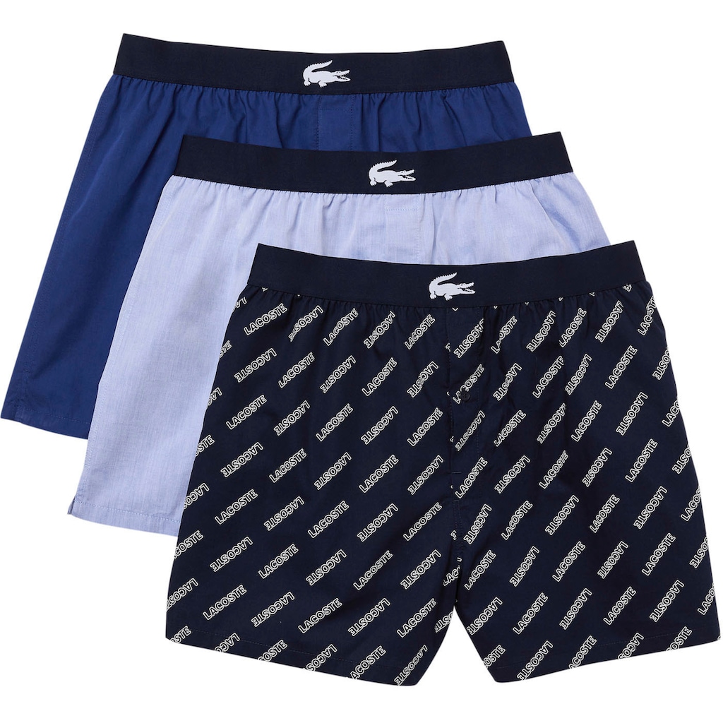 Lacoste Boxershorts, (Set, 3er-Pack)