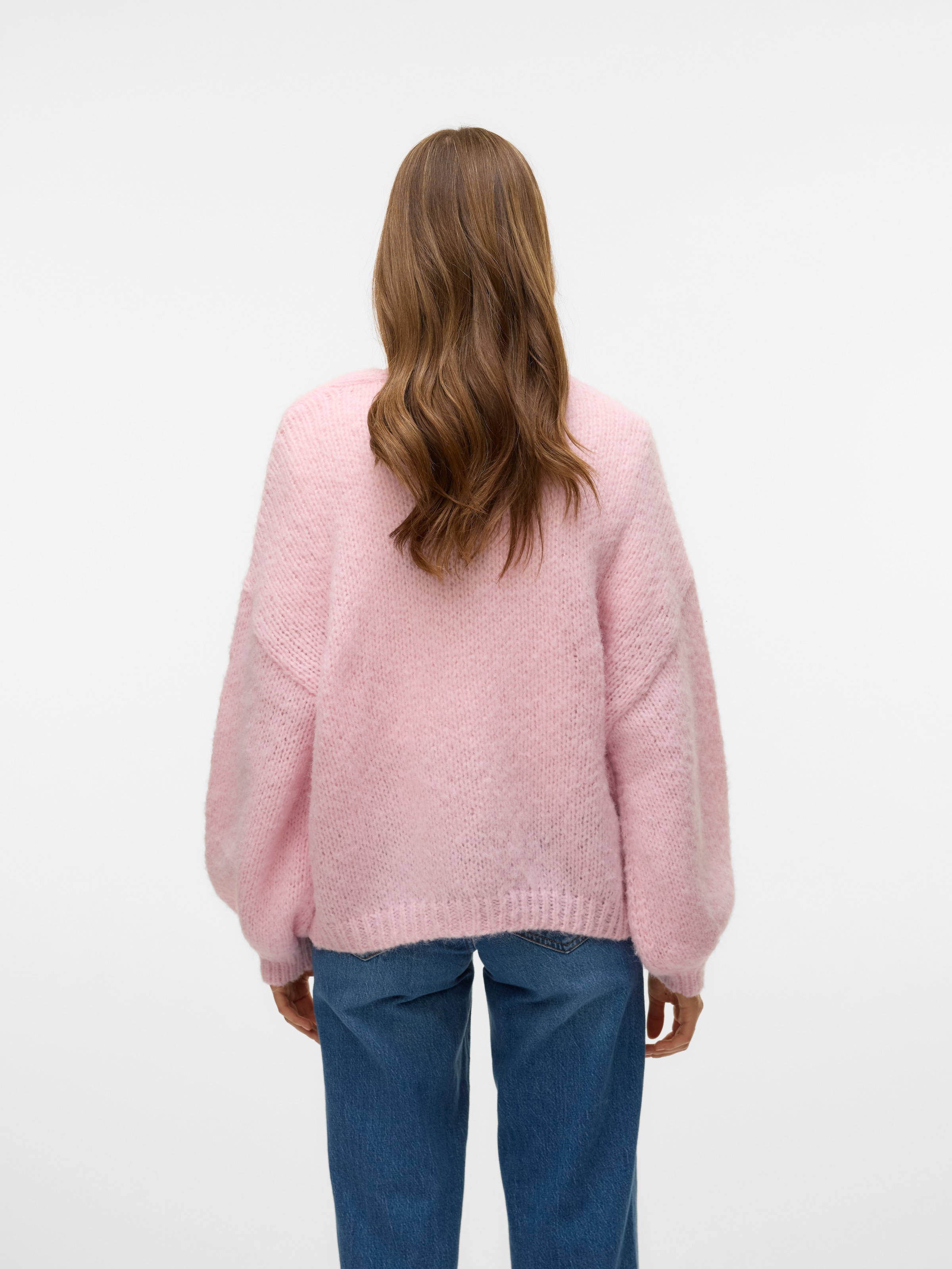 Vero Moda Strickjacke »VMMAYBE LS OPEN CARDIGAN GA REP«