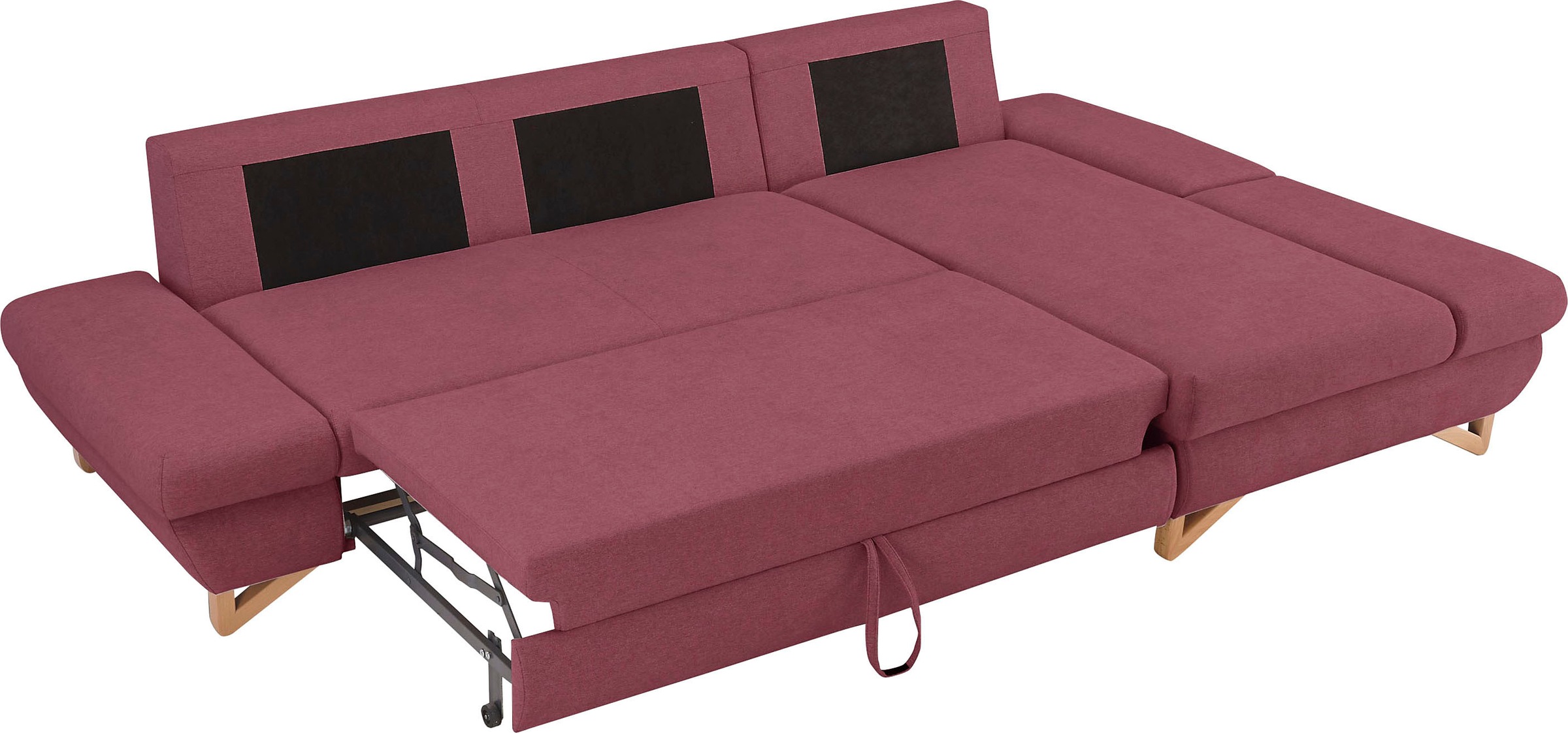 Home affaire Schlafsofa »City/Giron« komfortable Bettfunktion (Liegefläche 245 x 138 cm), sowie Bettkasten