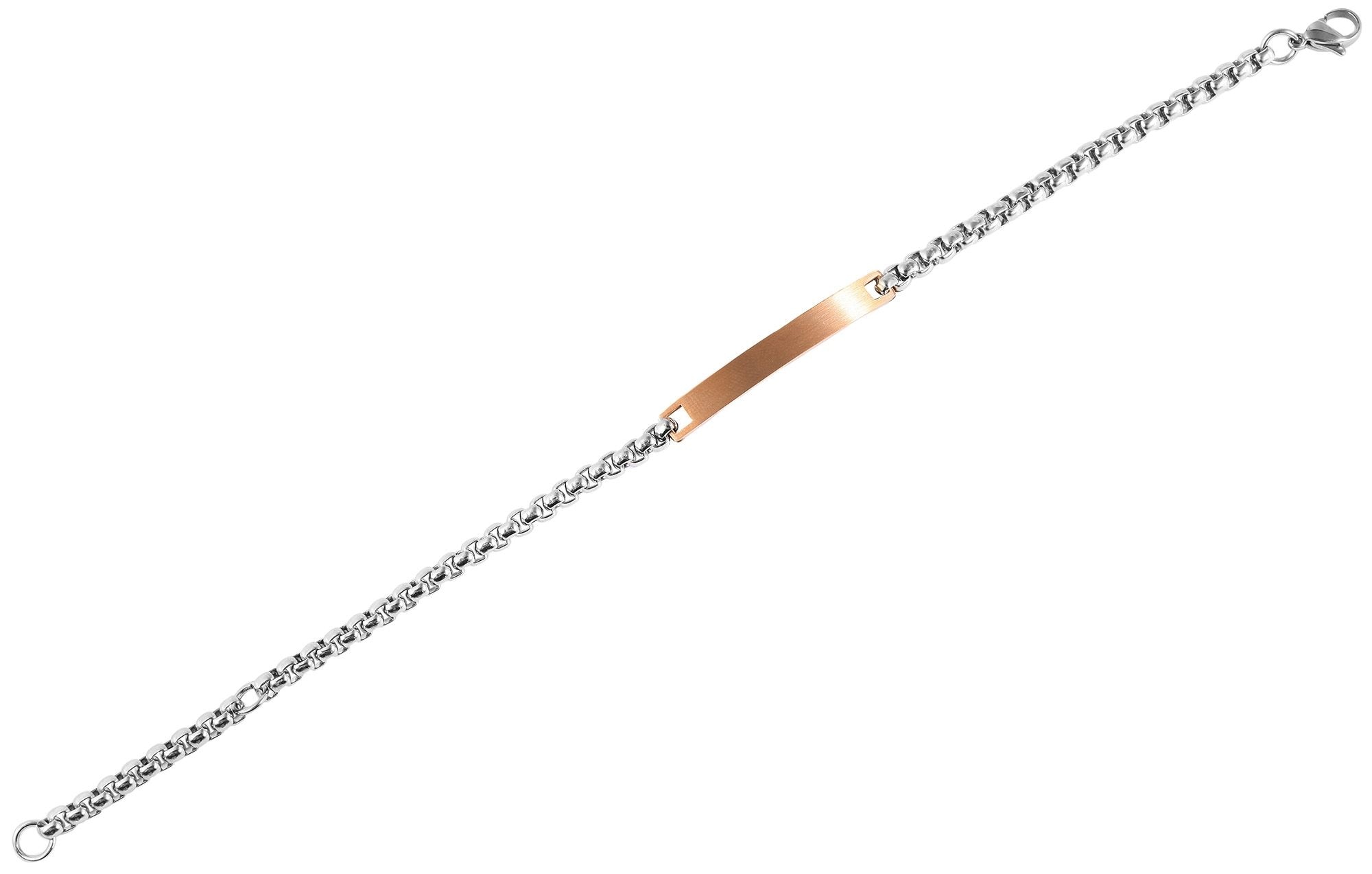 Adelia´s Armband »Unisex Armband aus Edelstahl 19+4 cm«