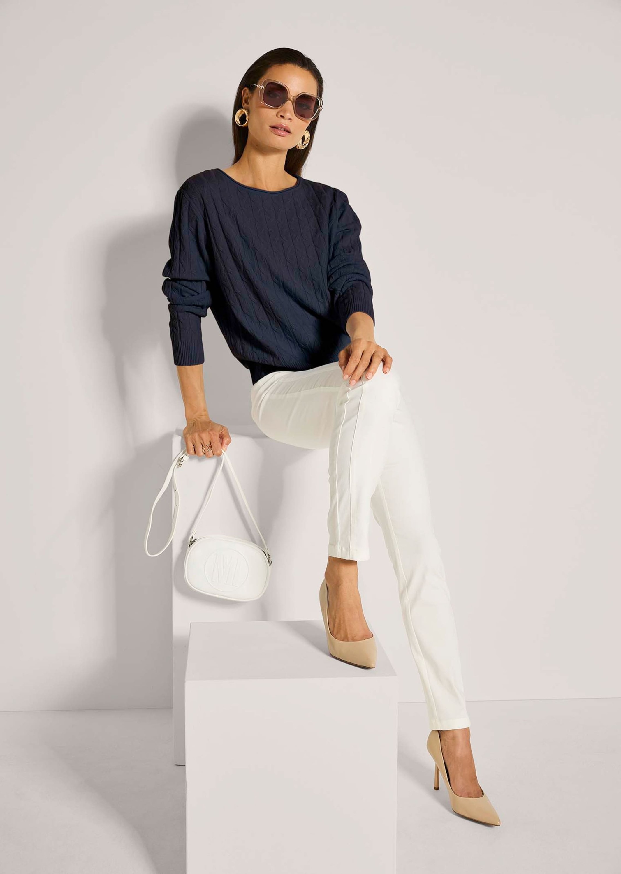 MADELEINE Longpullover »Pullover Pullover«