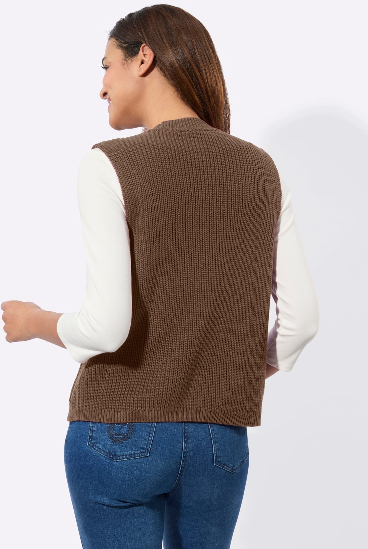 Casual Looks Strickweste