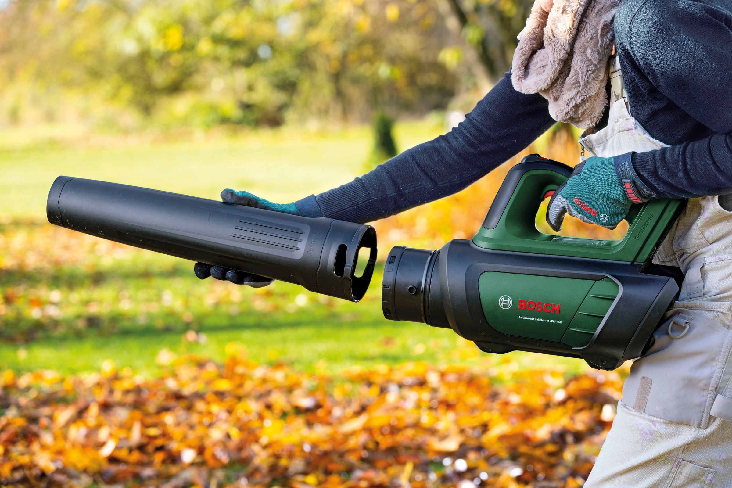Bosch Home & Garden Akku-Laubbläser »AdvancedLeafBlower 36V-750«, mit Akku 36V/2,0 Ah und Ladegerät