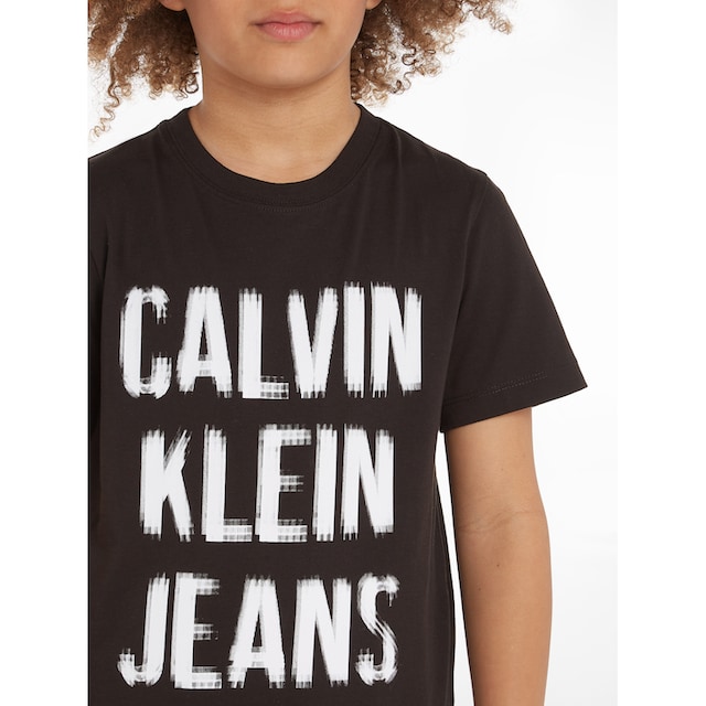 Logodruck RELAXED LOGO OTTO | »PIXEL mit Klein Calvin T-Shirt SS Jeans T-SHIRT«,