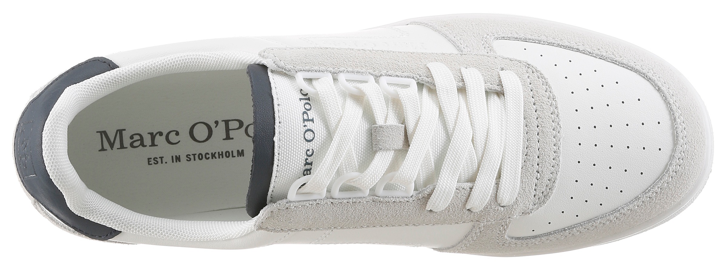 Marc O'Polo Sneaker »Vincenzo«  Schnürschuh, Freizeitsneaker mit gepolstertem Schaftrand