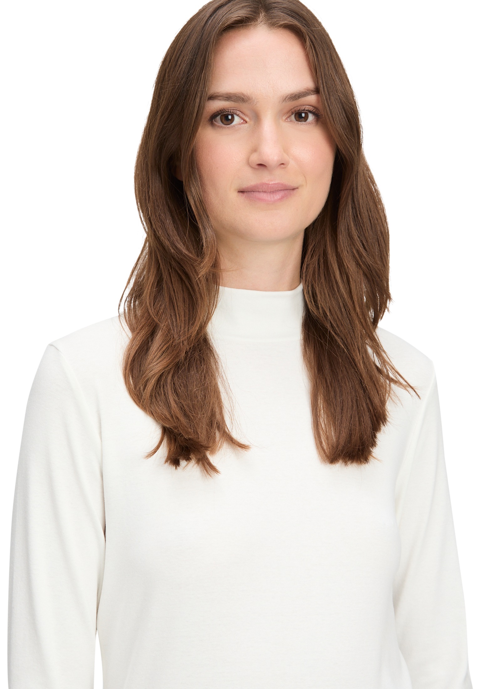 Cartoon Langarmshirt »Basic Shirt mit Kragen«
