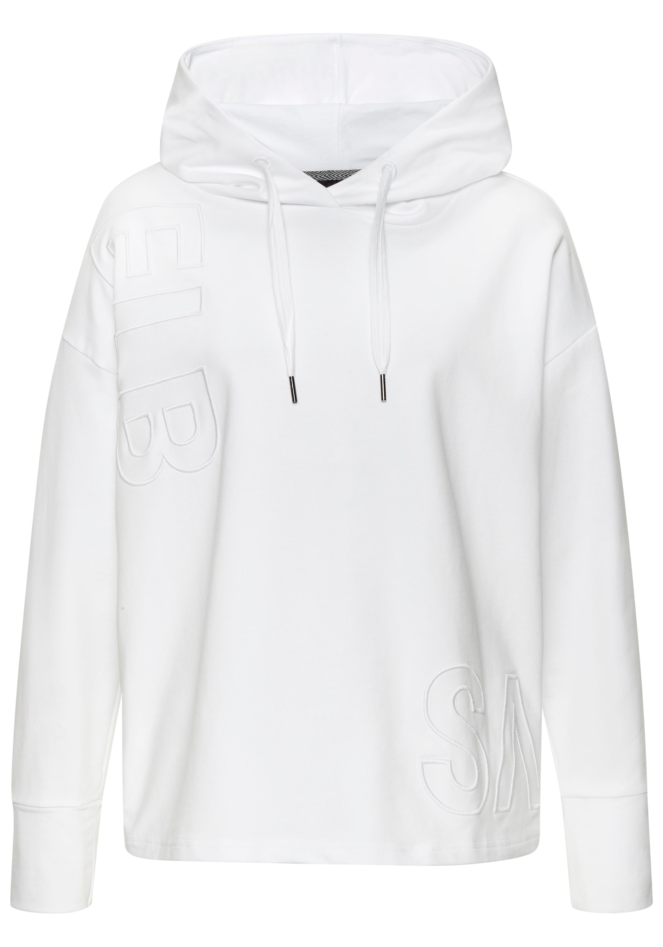 Elbsand Kapuzensweatshirt »Elgin«, mit Logostickerei, lockerer Hoodie aus elastischer Baumwolle