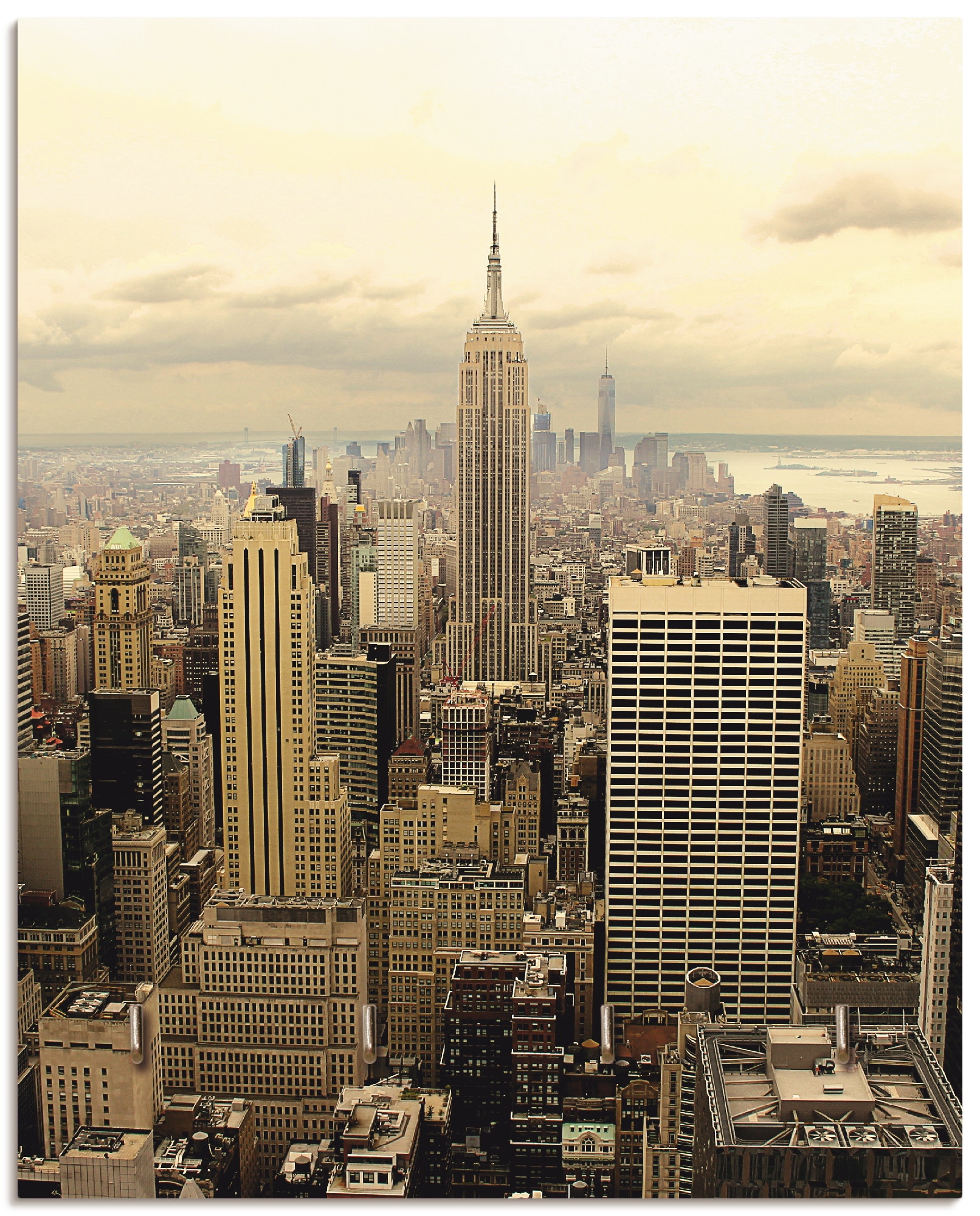 Artland Hakenleiste »Skyline Manhattan - New York«, MDF