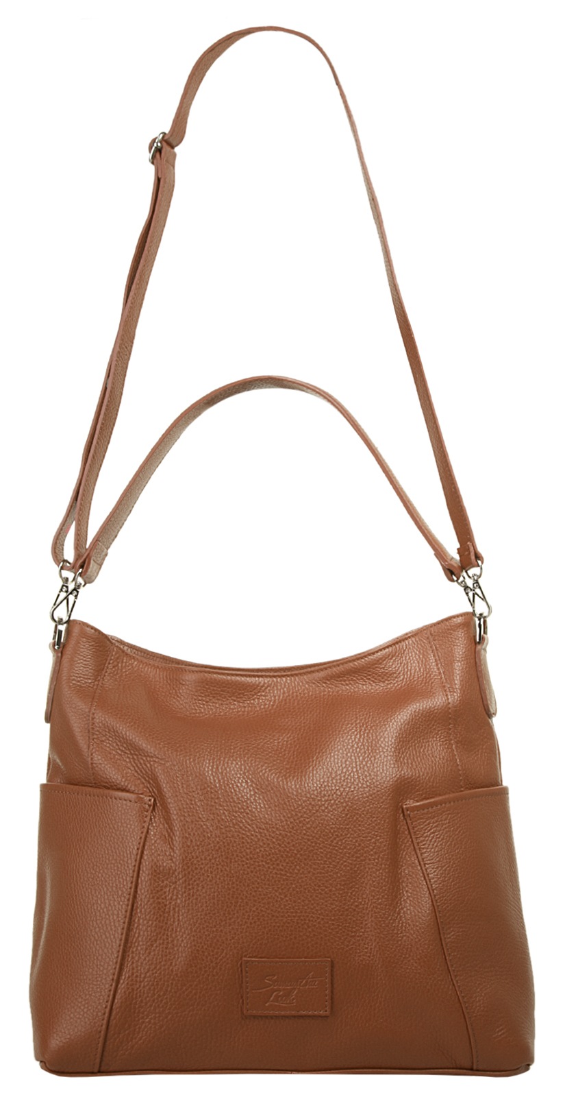 Samantha Look Shopper echt Leder, Made in Italy