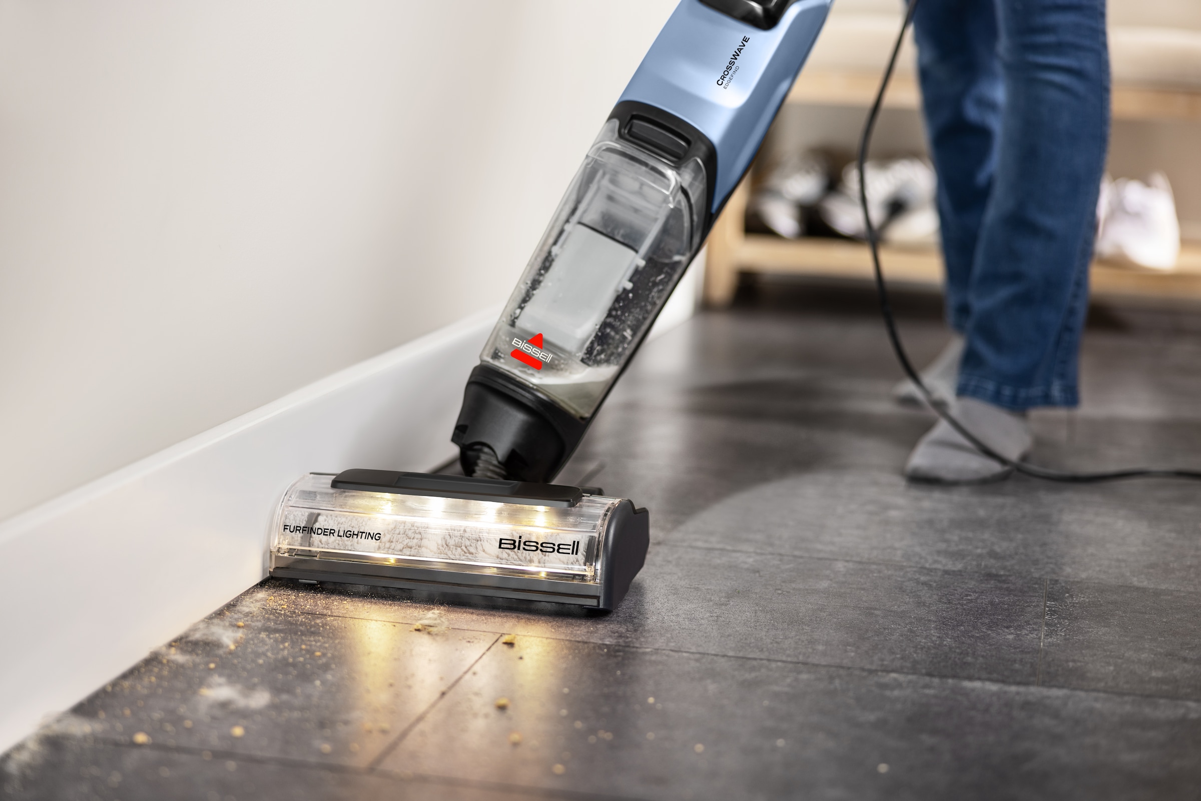 Bissell Nass-Trocken-Sauger »4136N CrossWave EdgeFind Select«