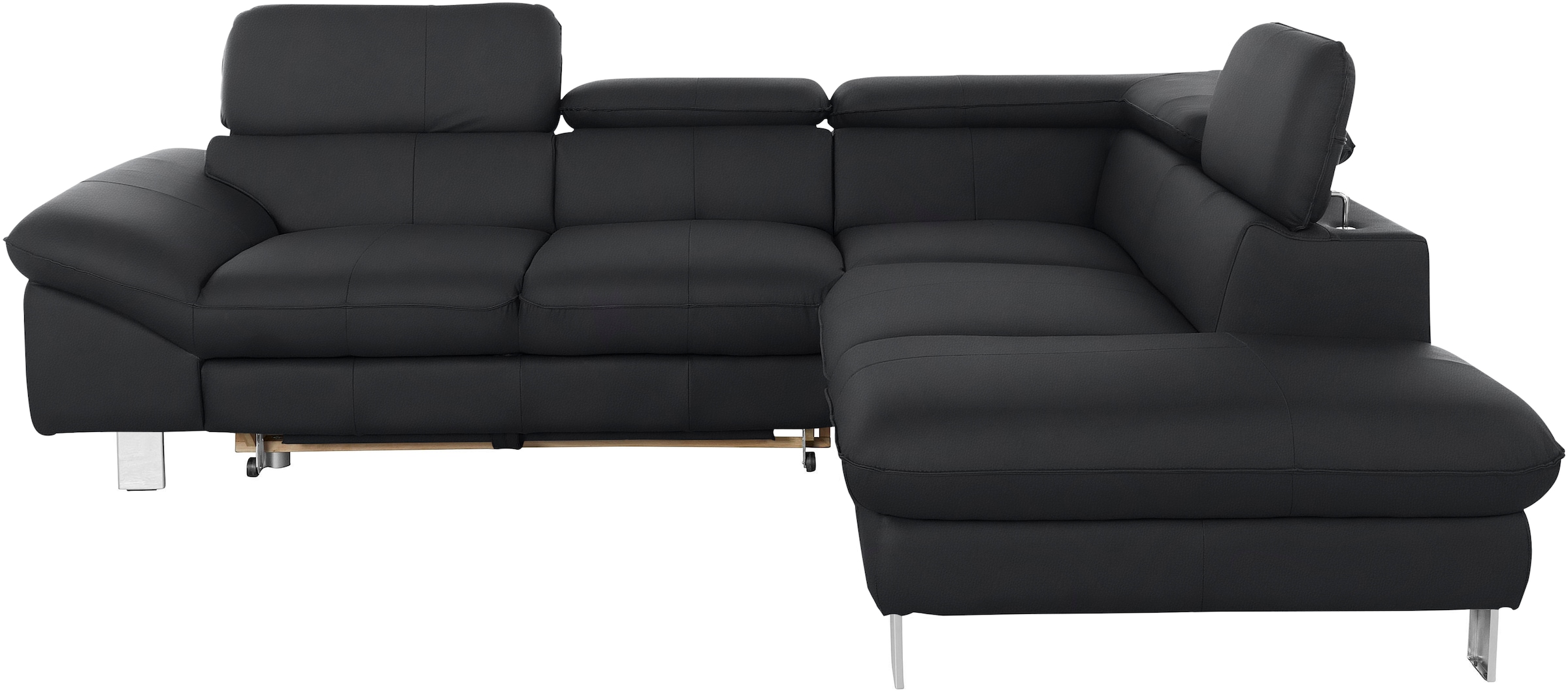 COTTA Ecksofa »Driver L-Form«, mit Kopfteilverstellung, wahlweise mit Bettfunktion & Bettkasten