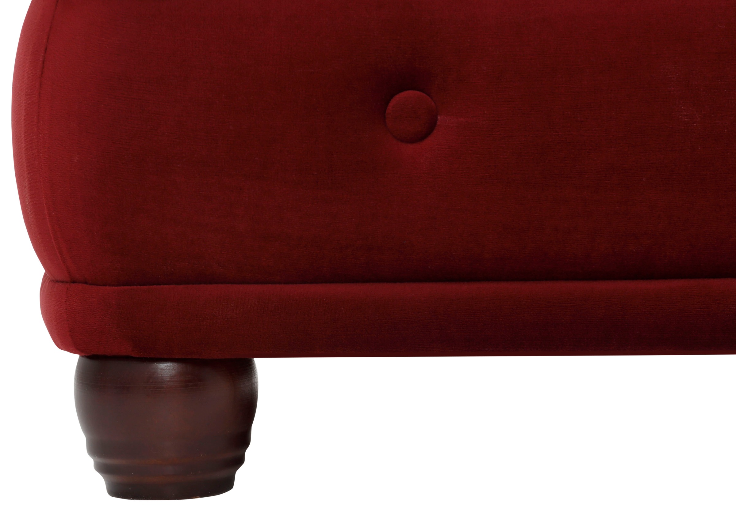 Home affaire Polsterhocker »New Castle«, passend zur "New Castle"-Serie, B/T/H: 75/70/45 cm