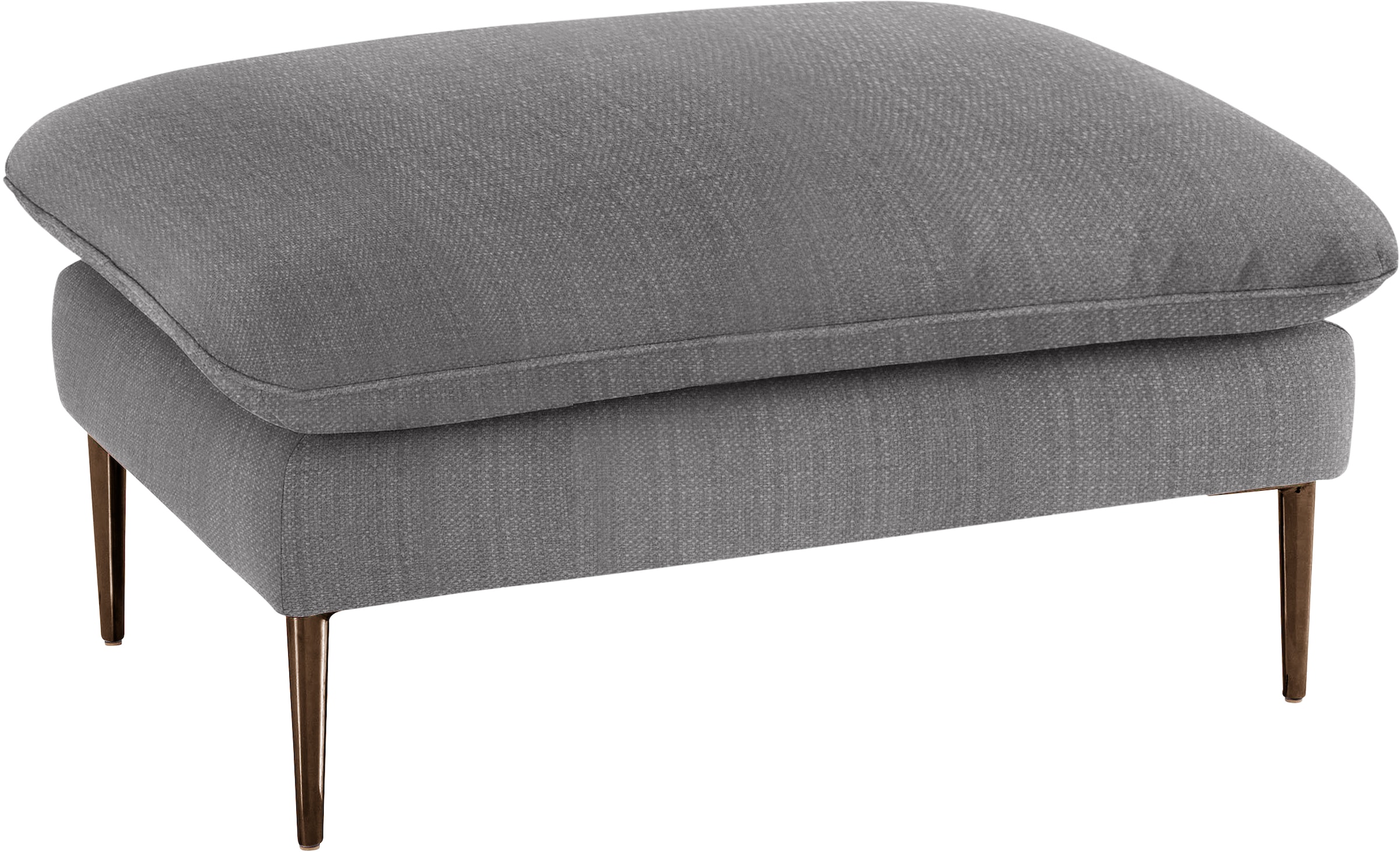 W.SCHILLIG Hocker »enjoy&MORE« Füße bronze pulverbeschichtet, Breite 106 cm