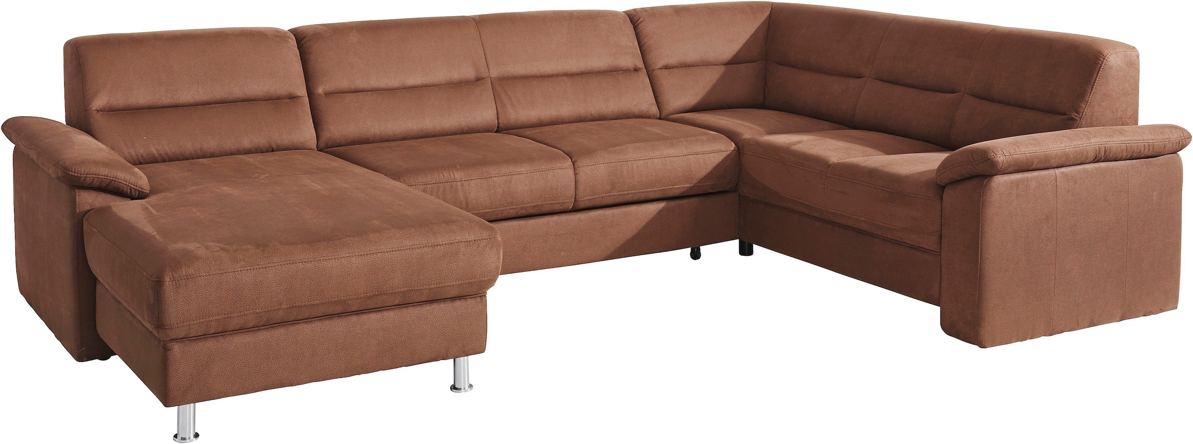 sit&more Wohnlandschaft »Top Ascara U-Form«, inklusive Boxspring/Federkern-Polsterung, wahlweise mit Bettfunktion