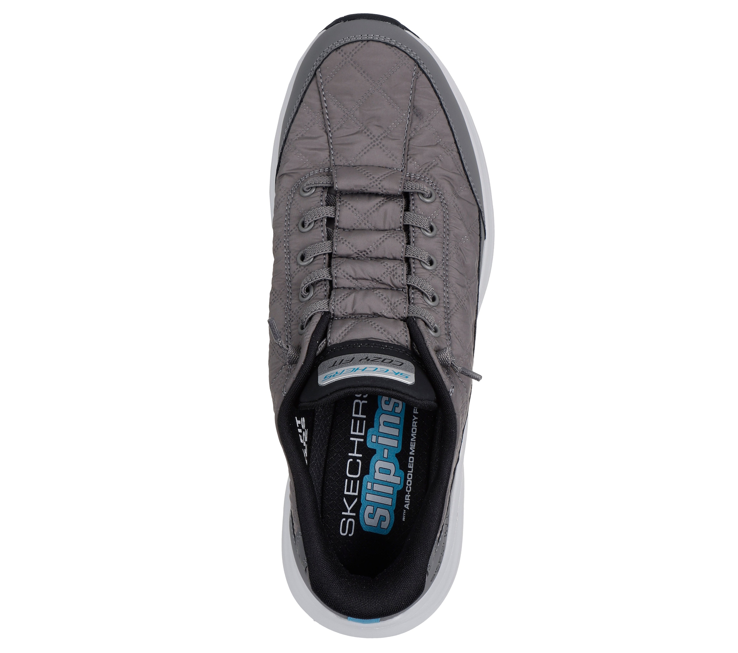 Skechers Slip-On Sneaker »CONTOUR FOAM«  Slipper, Schnürschuh in veganer Verarbeitung